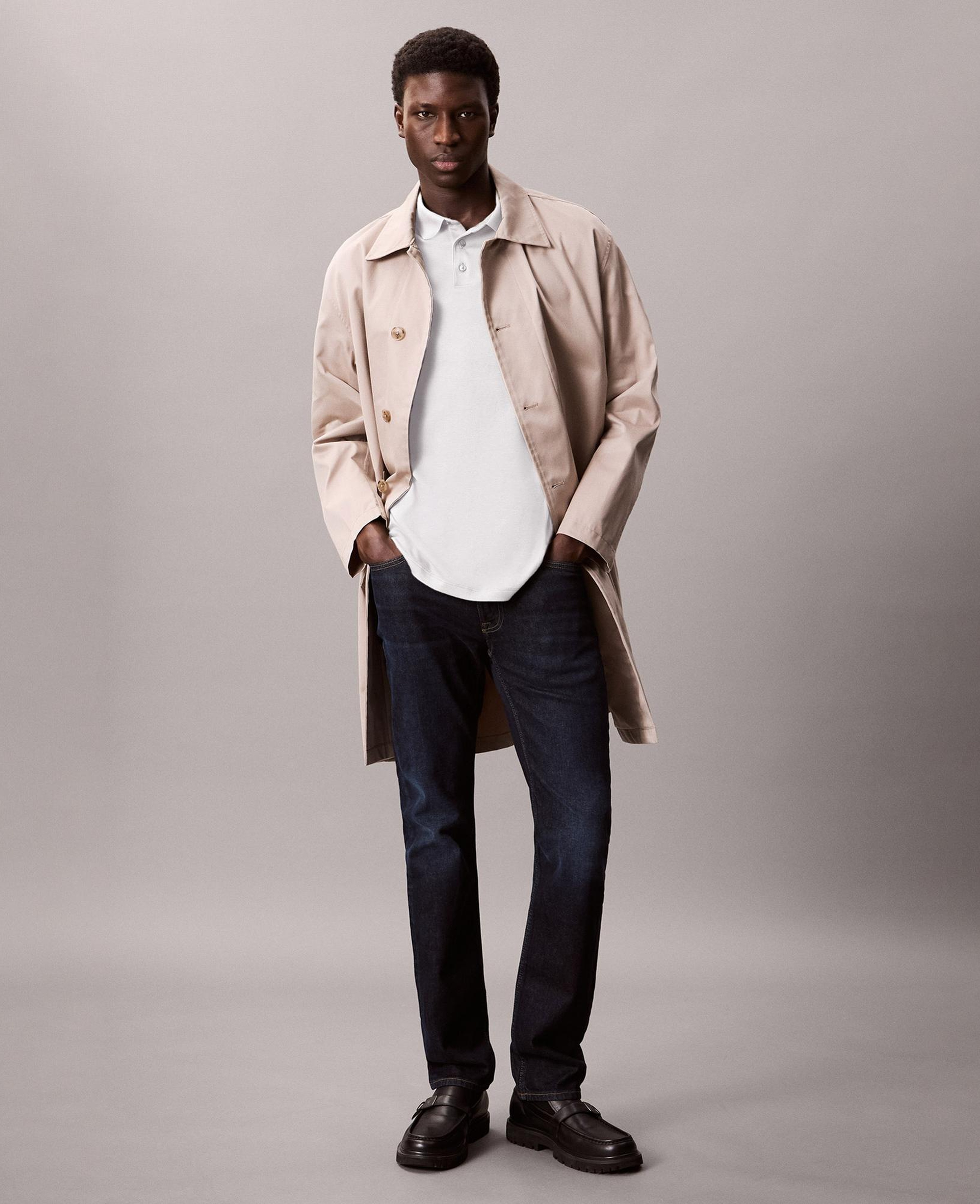 Calvin Klein Supima Erkek Beyaz Polo