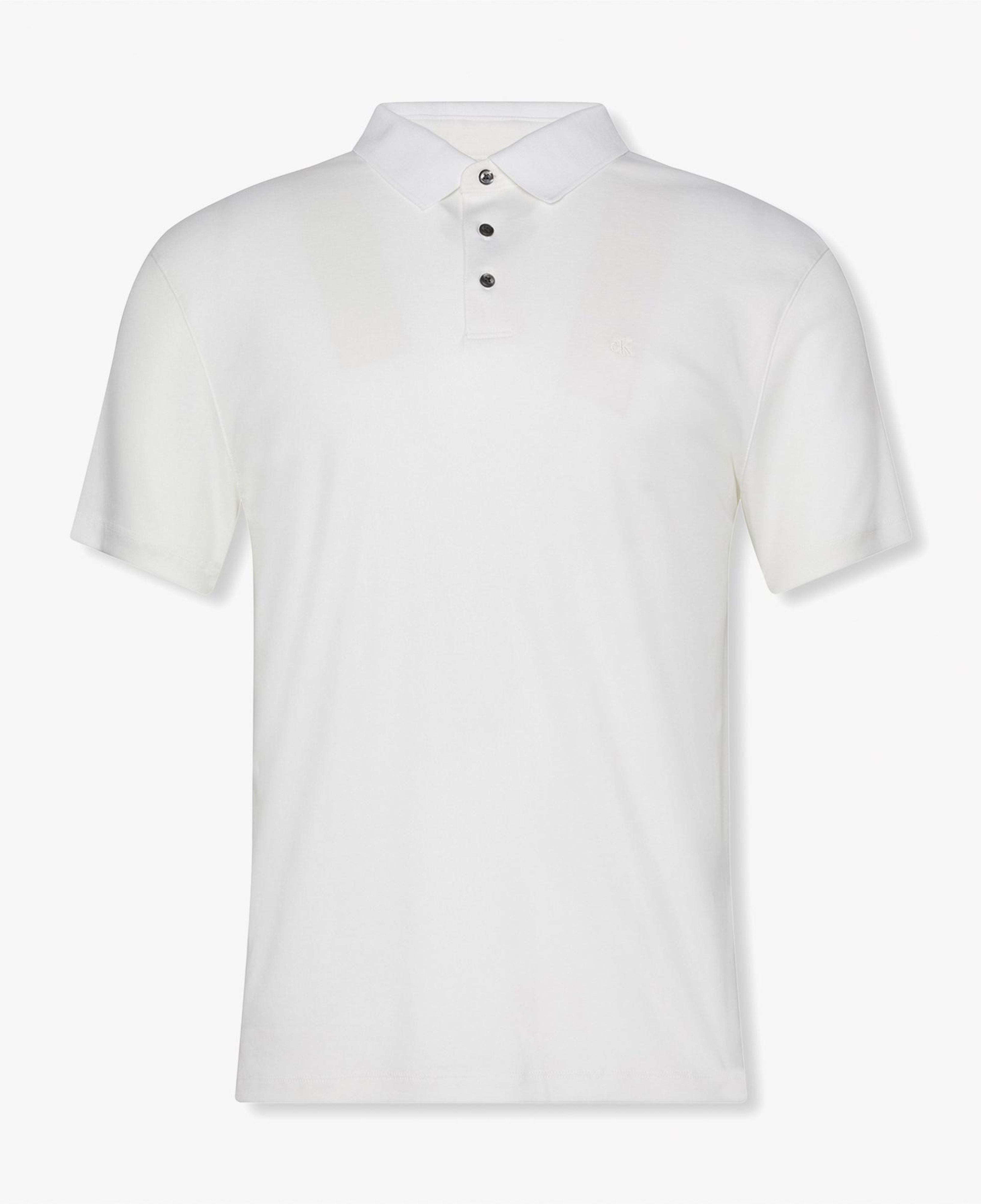 Calvin Klein Supima Erkek Beyaz Polo