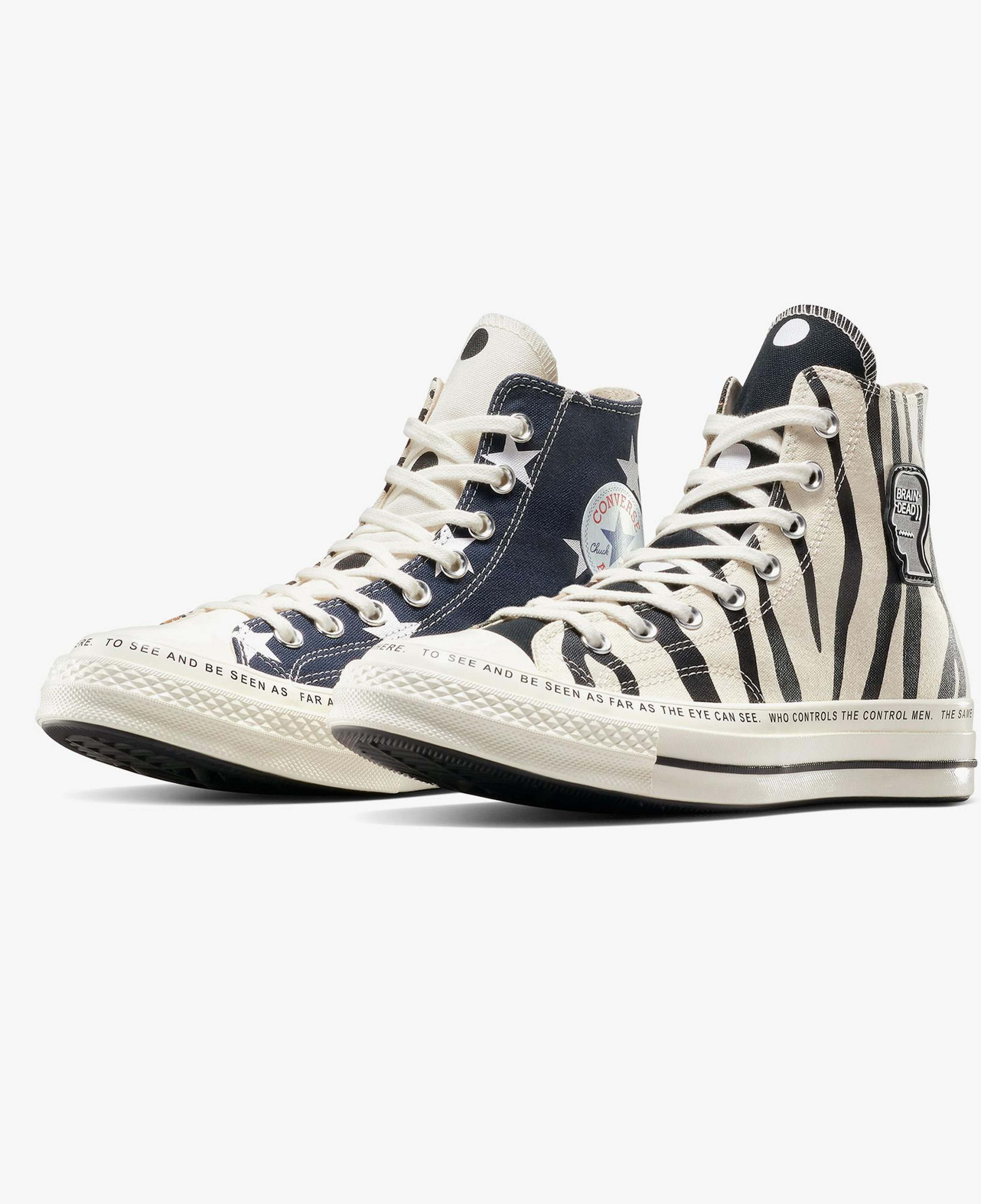 Converse x Brain Dead Chuck 70 Unisex Krem Sneaker