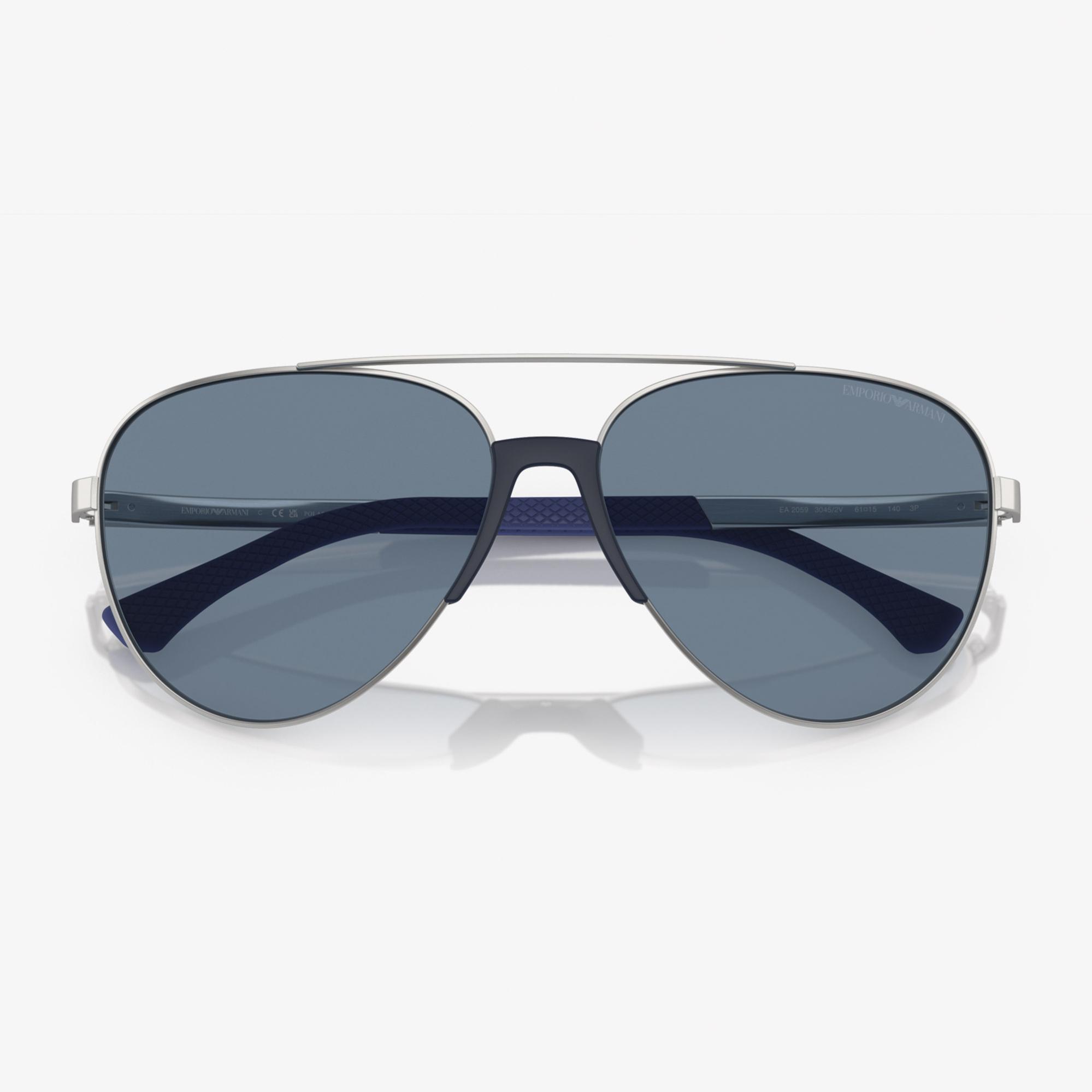 Emporio Armani EA2059 Erkek Koyu Gri Güneş Gözlüğü