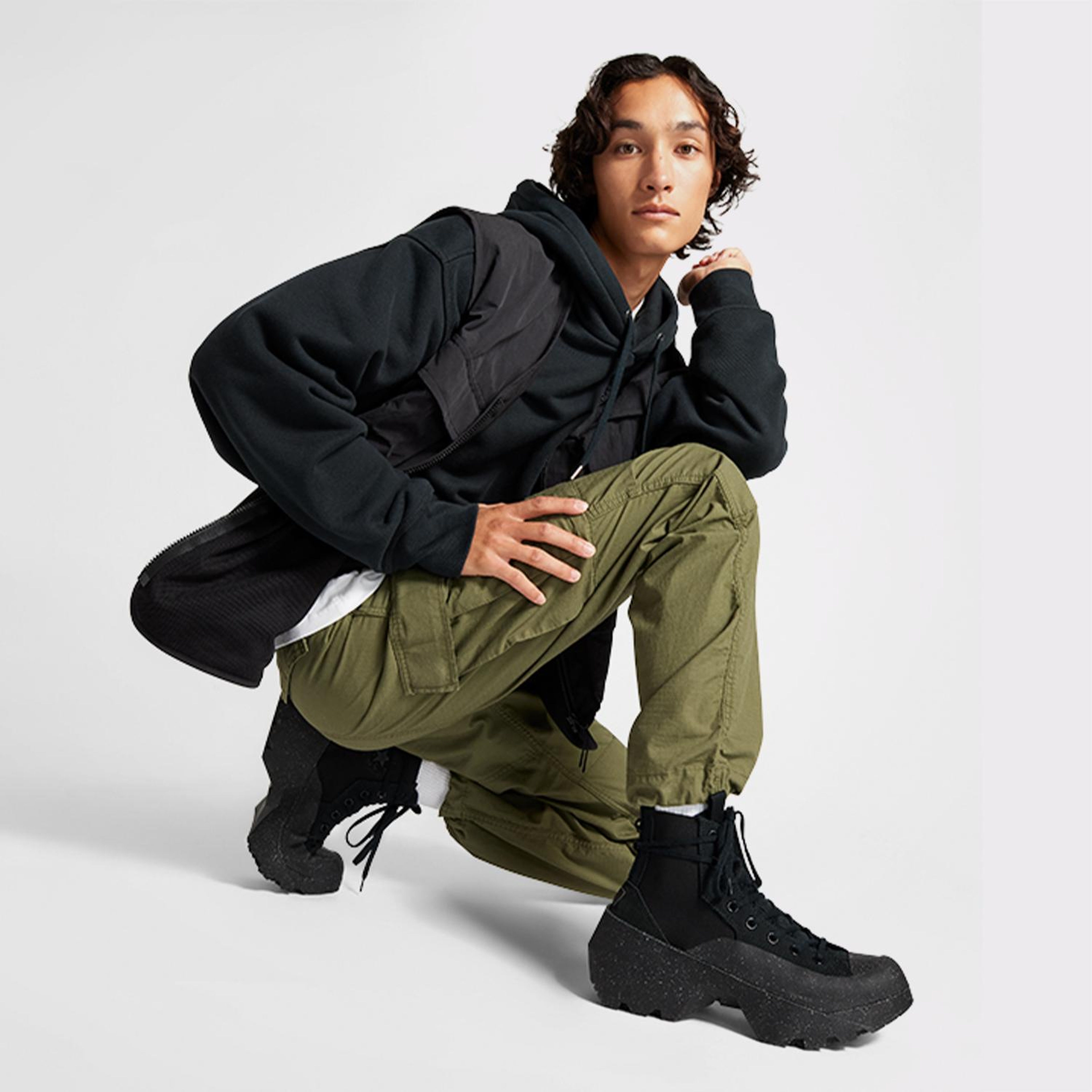 Converse Chuck 70 Geo Forma Ls Unisex Siyah Sneaker