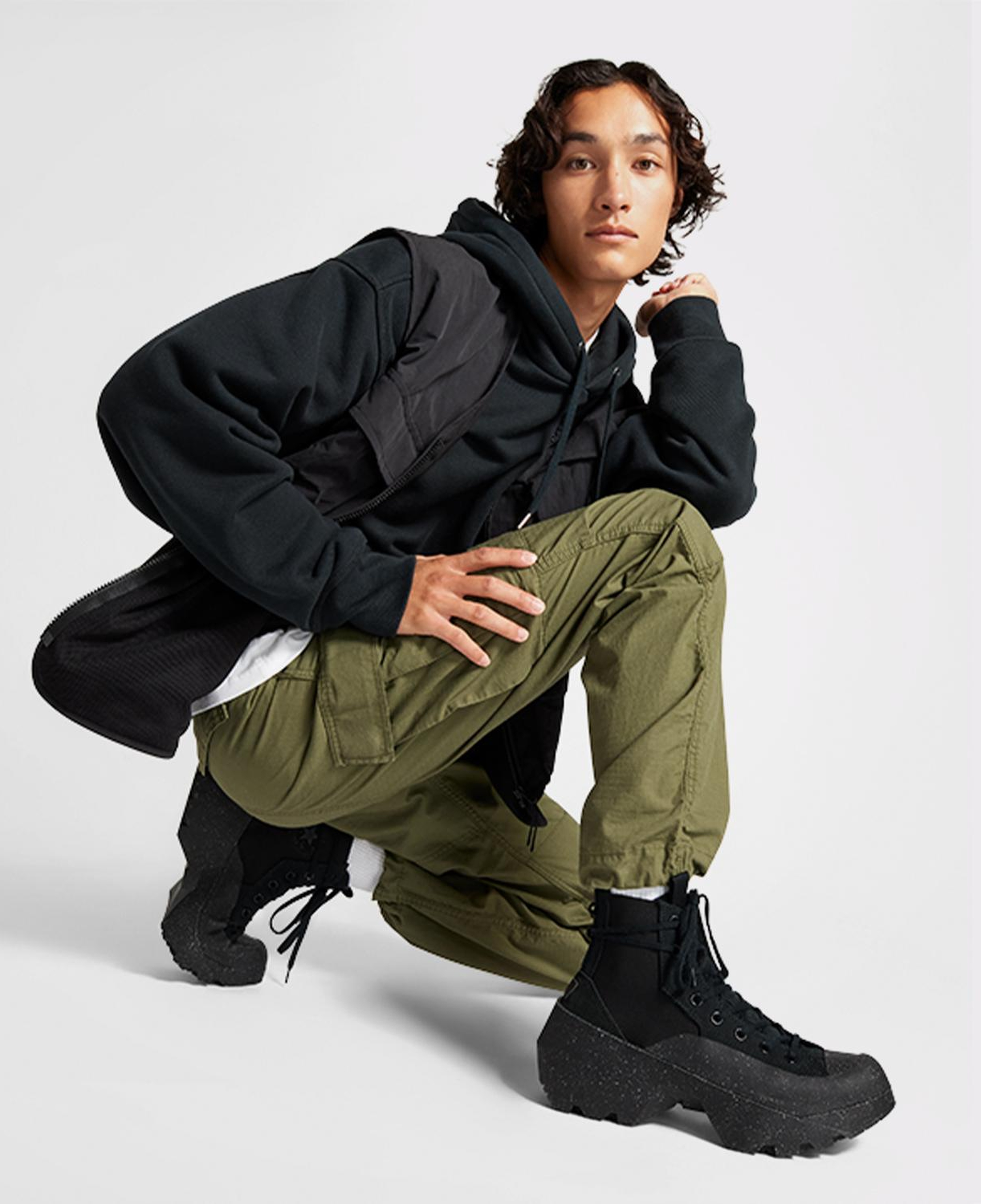 Converse Chuck 70 Geo Forma Ls Unisex Siyah Sneaker