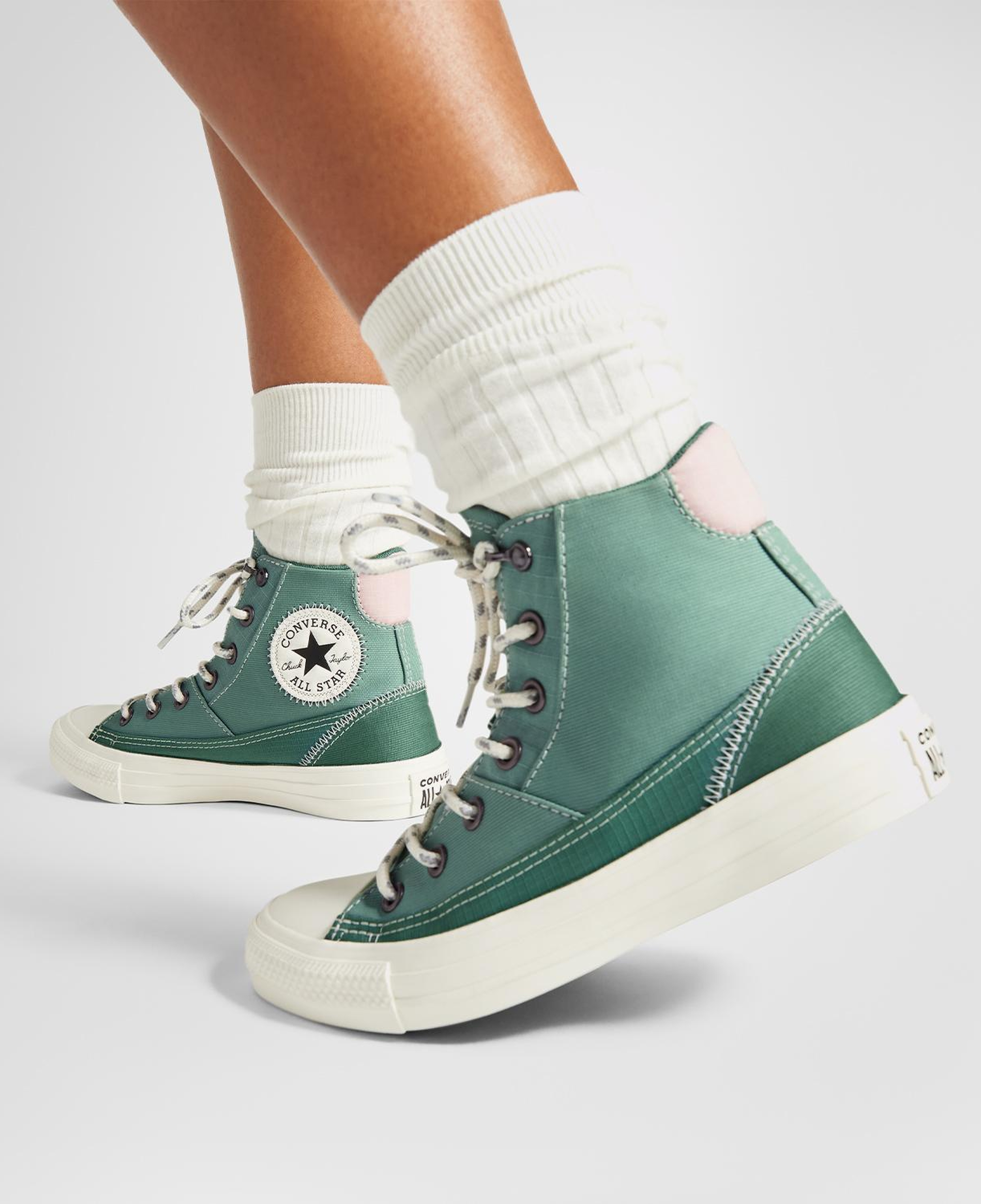 Converse Chuck Taylor All Star Patchwork Unisex Yeşil Sneaker