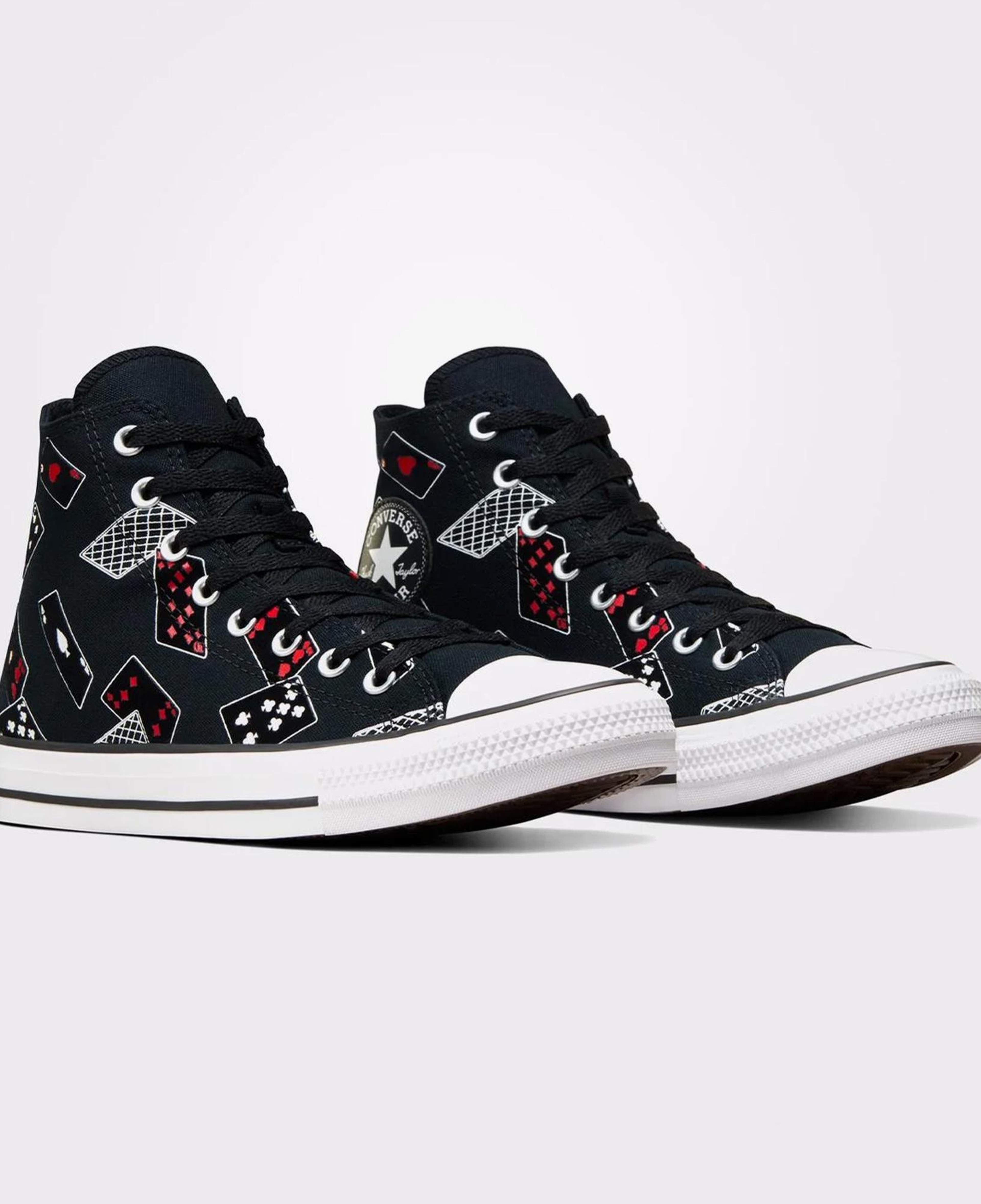 Converse Chuck Taylor All Star Cards Unisex Siyah Sneaker