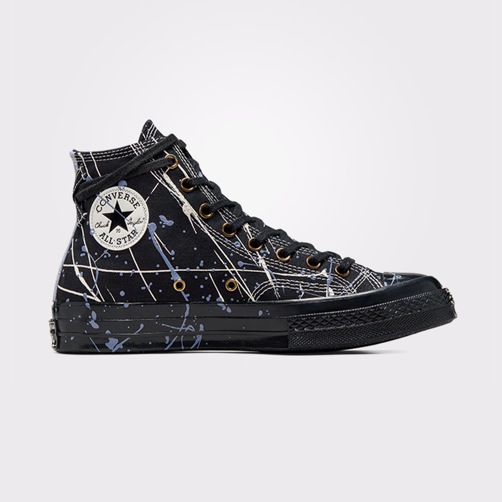 Converse Chuck 70 Paint Splatter Unisex Siyah Sneaker