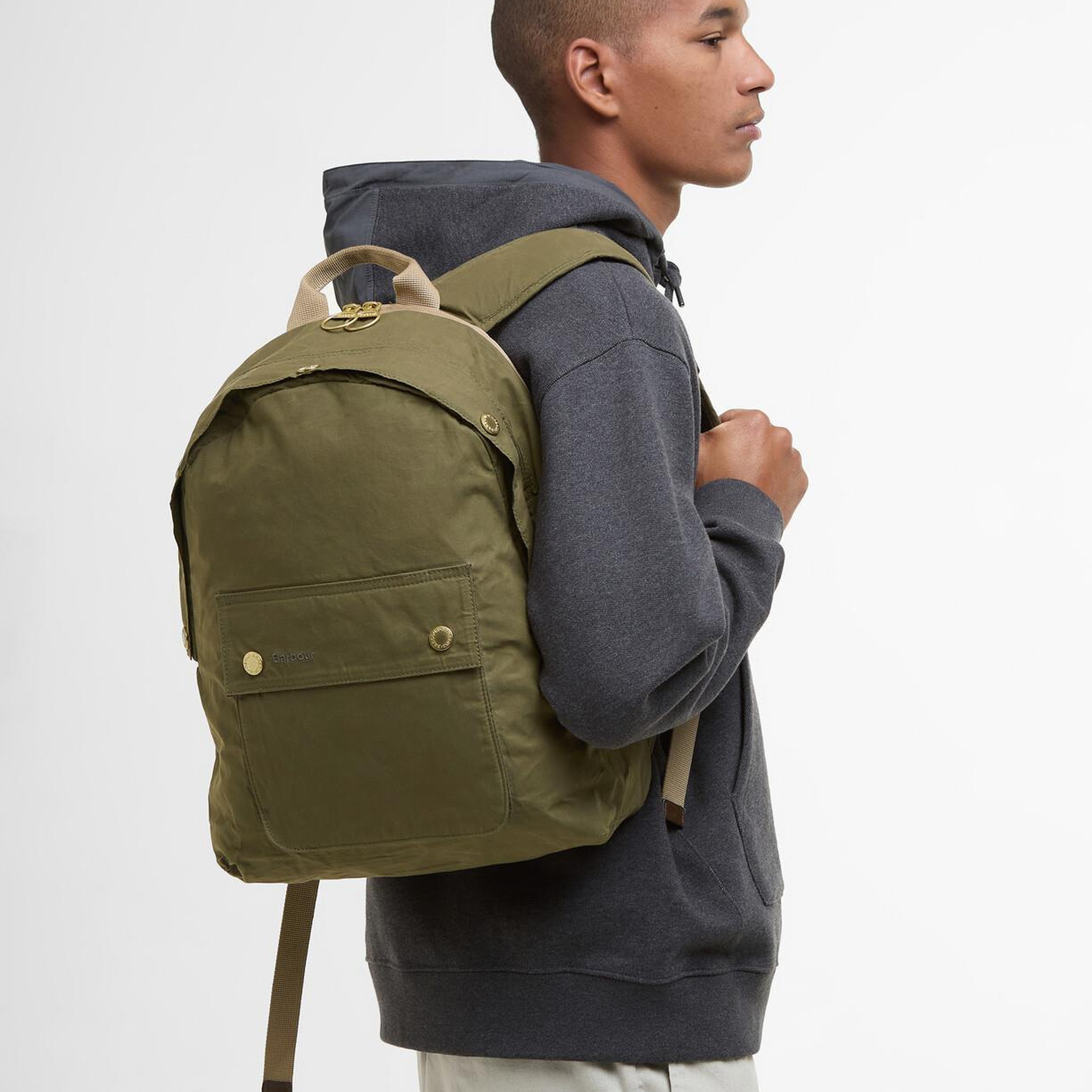 Barbour Transport Zip Closure Sırt Çantası