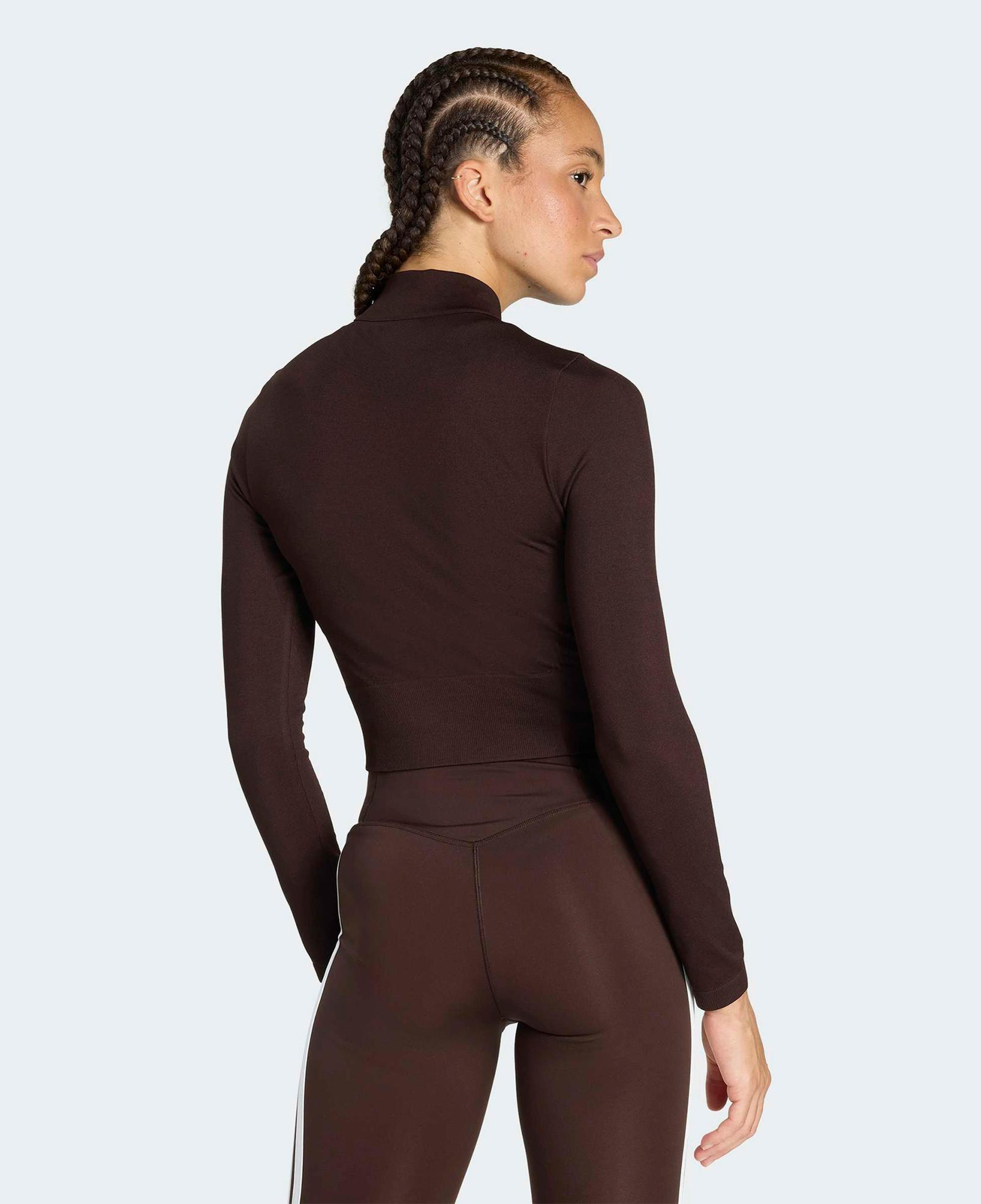 adidas Workout Essentials Kadın Kahverengi Sweatshirt