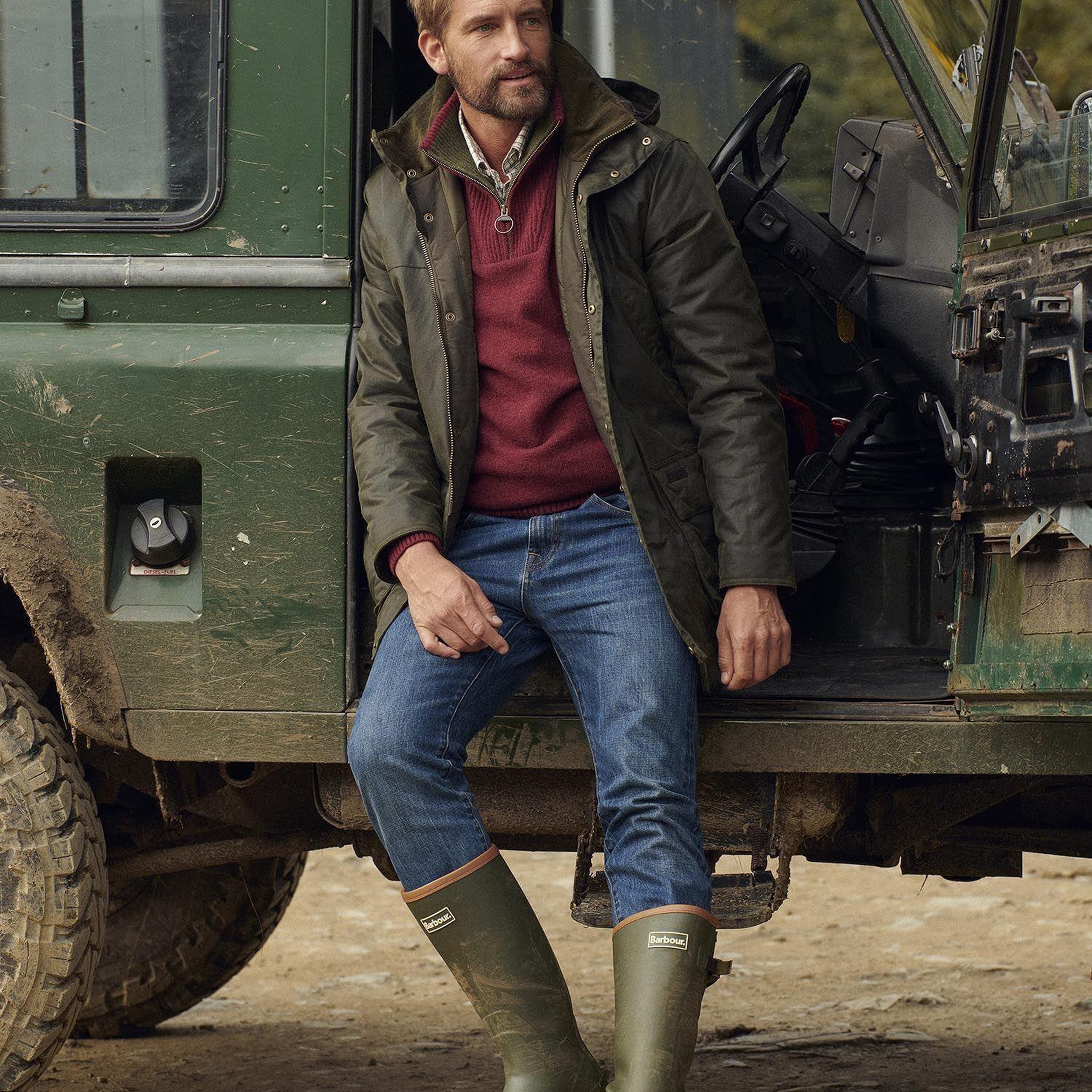 Barbour Bleaberry Yağlı Ceket