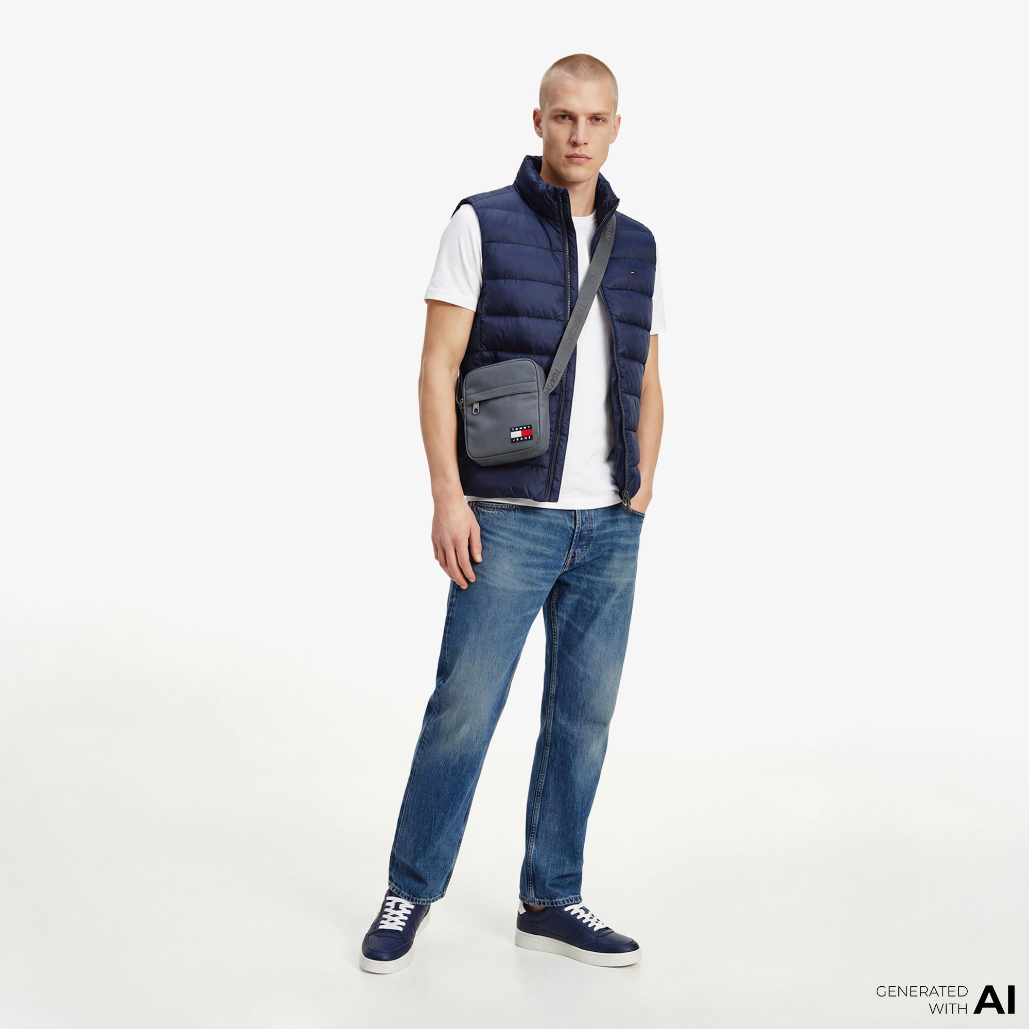 Tommy Hilfiger Light Down Erkek Lacivert Yelek