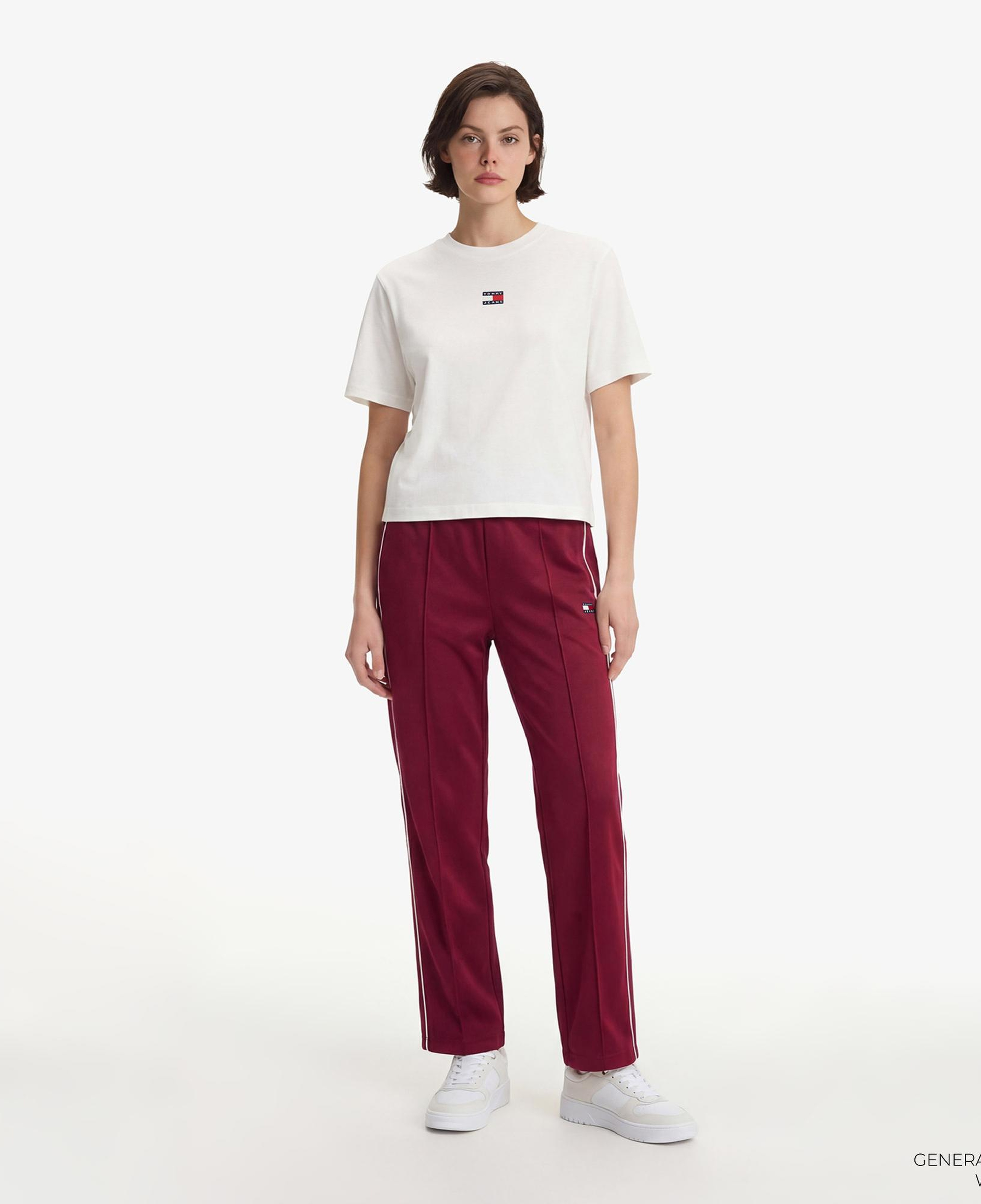 Tommy Hilfiger Badge Kadın Pembe Eşofman Altı