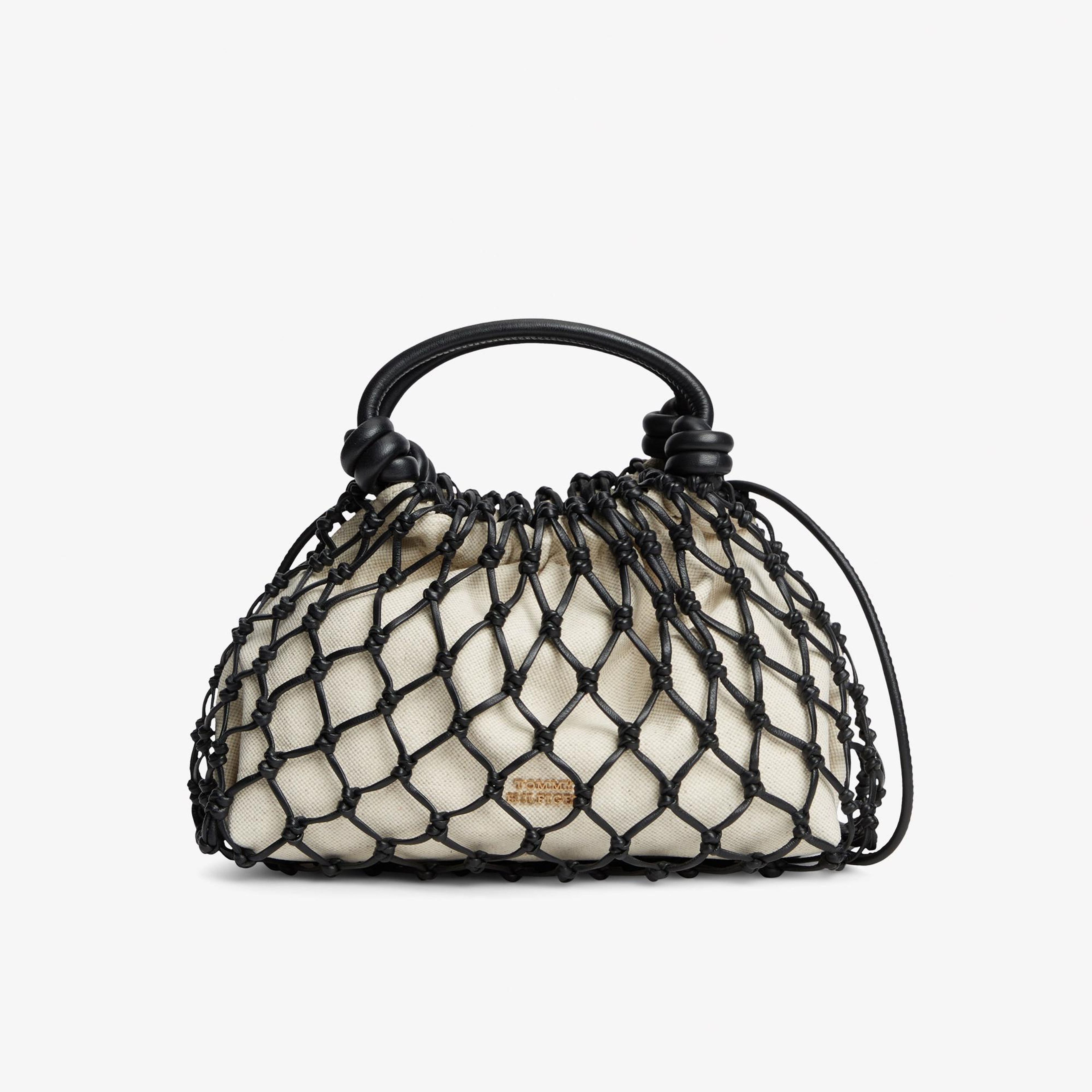 Tommy Hilfiger Soft Leather Kadın Siyah Çapraz Çanta