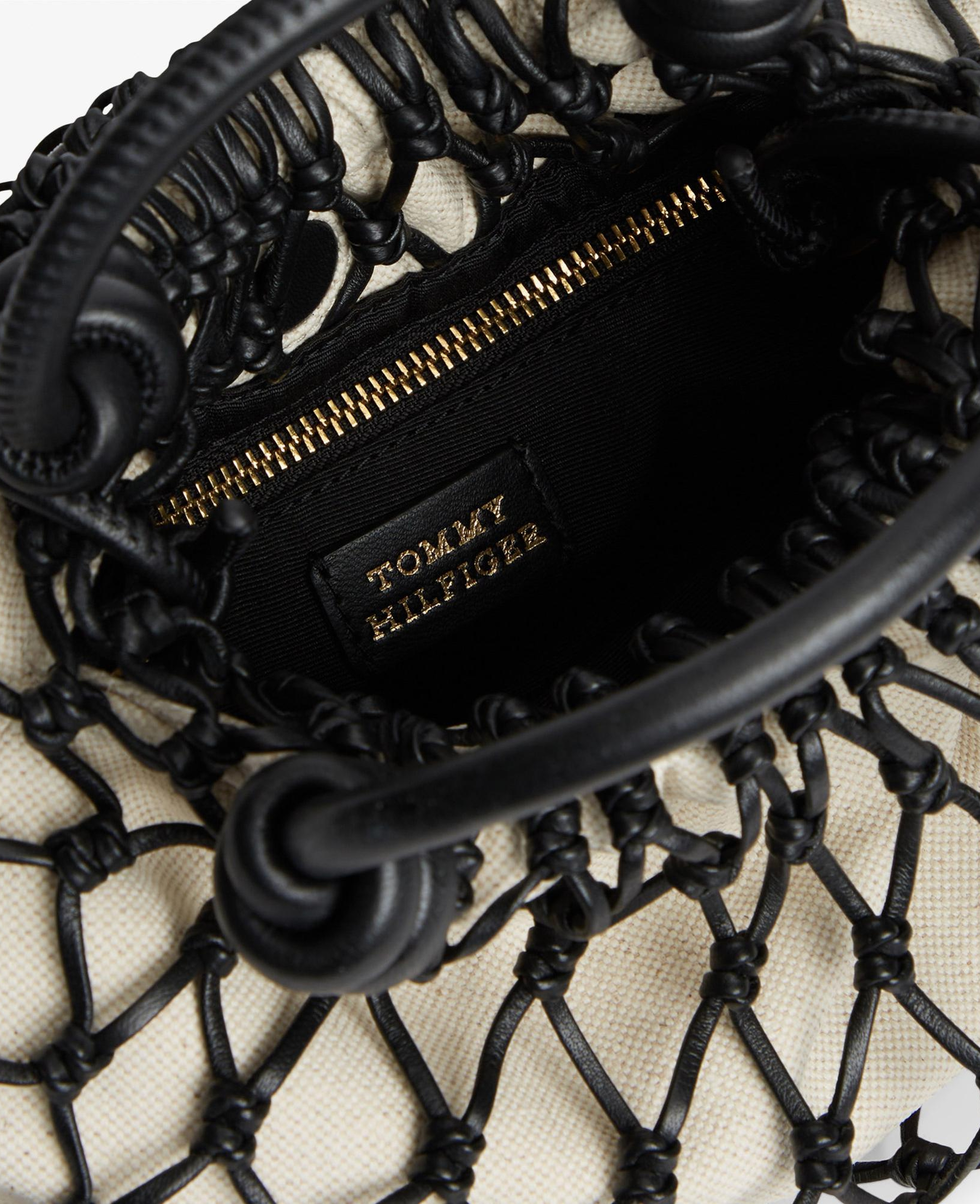 Tommy Hilfiger Soft Leather Kadın Siyah Çapraz Çanta