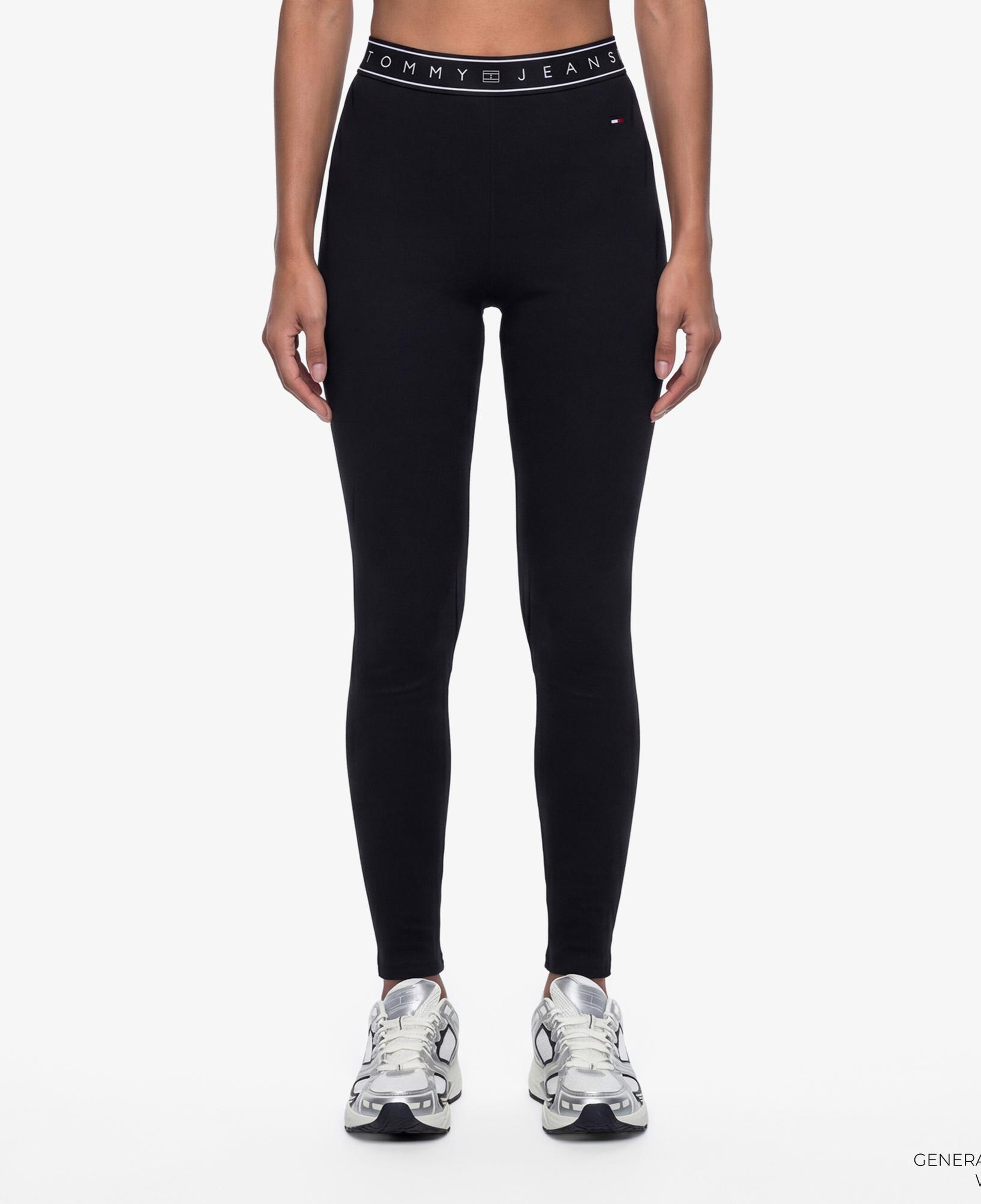 Tommy Hilfiger D3 Kadın Siyah Tayt