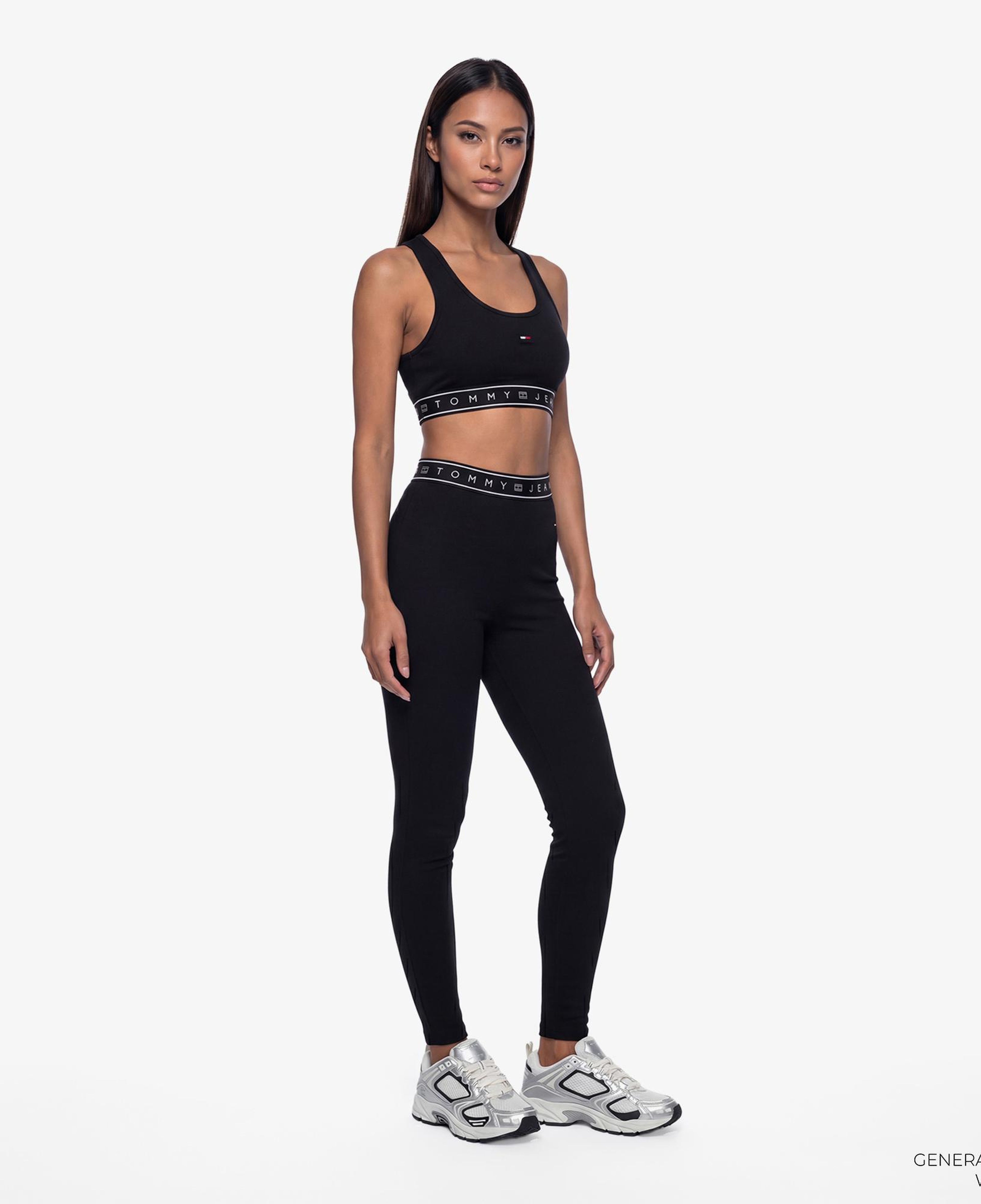 Tommy Hilfiger D3 Kadın Siyah Tayt