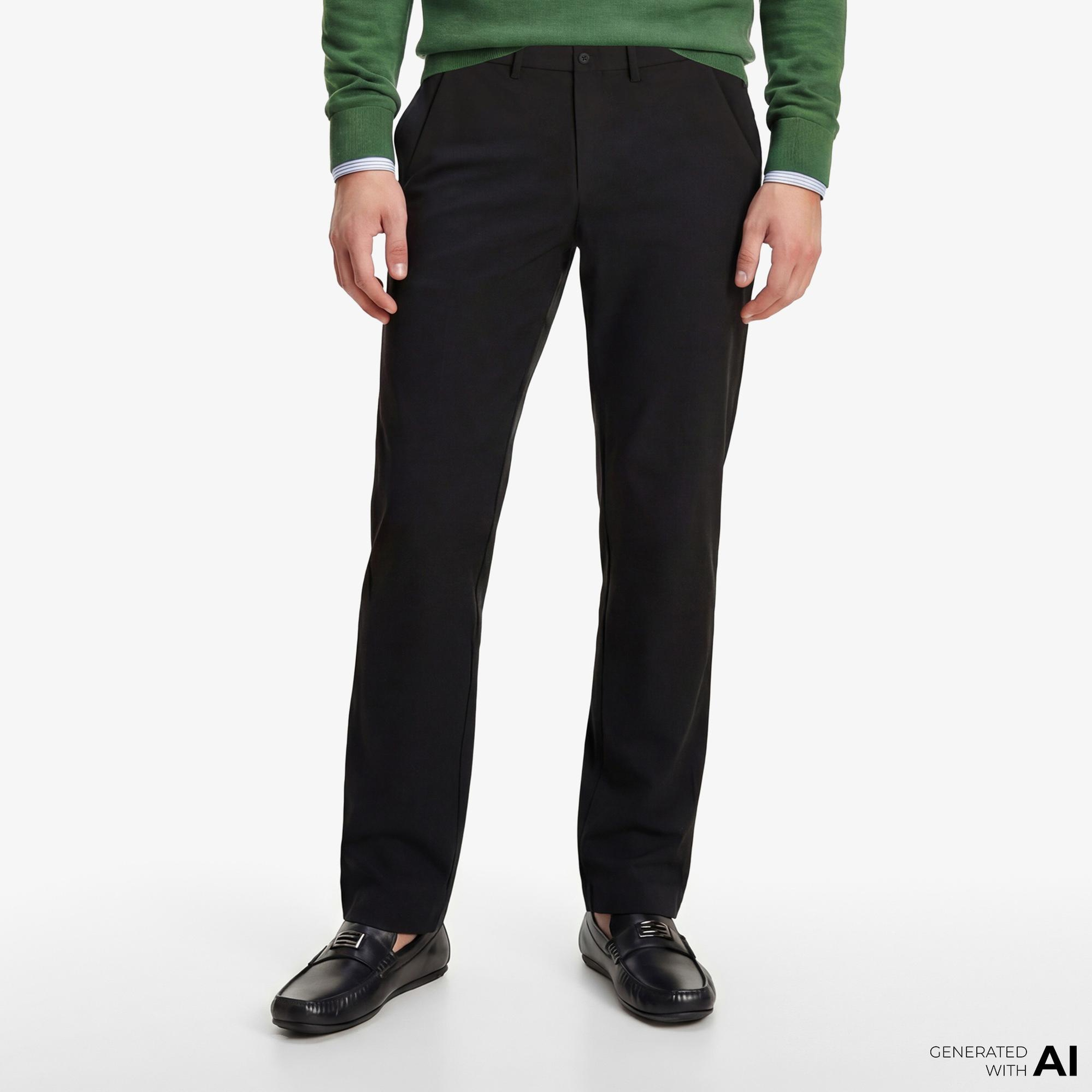 Tommy Hilfiger Performance Erkek Siyah Pantolon