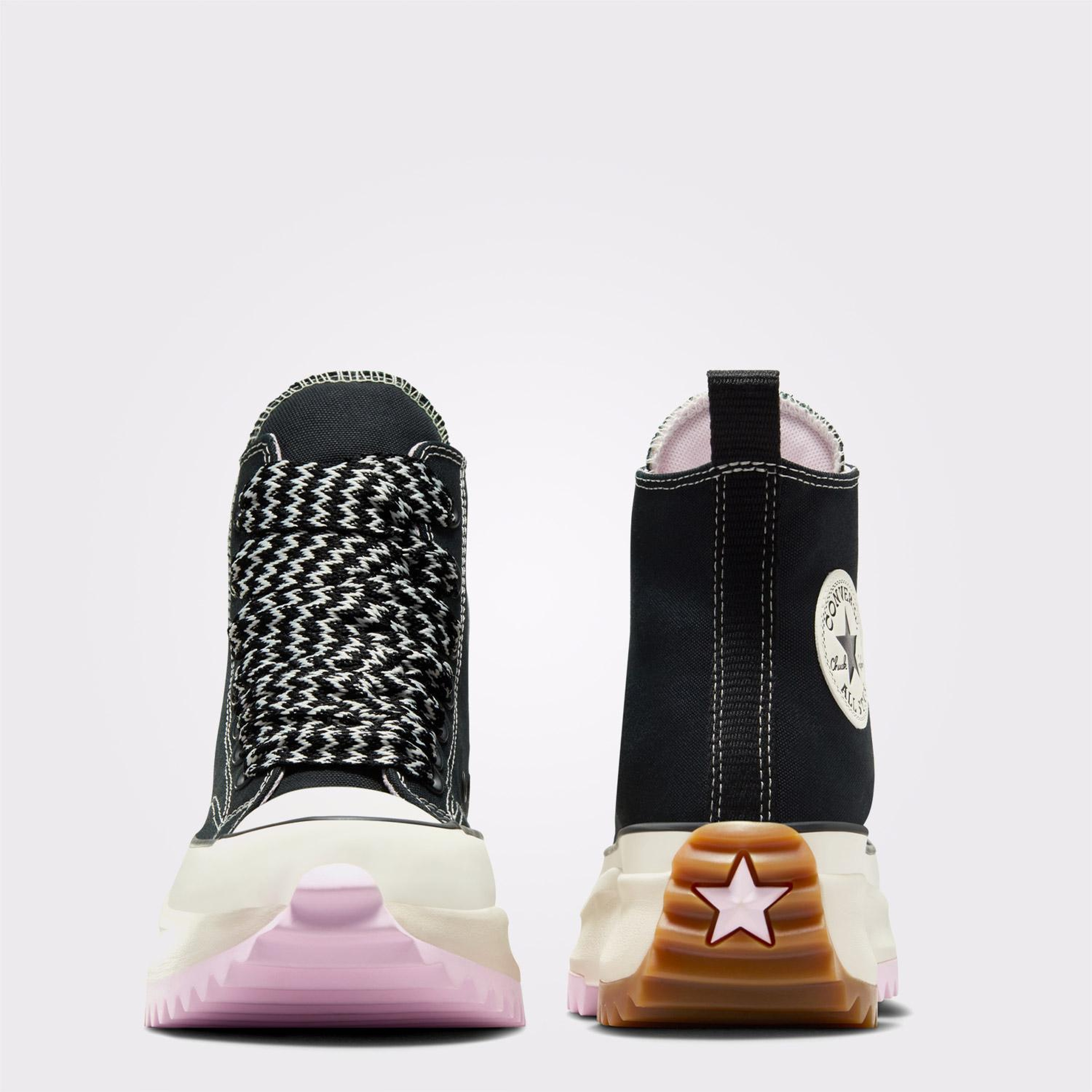 Converse Run Star Hike Unisex Siyah Platform Sneaker