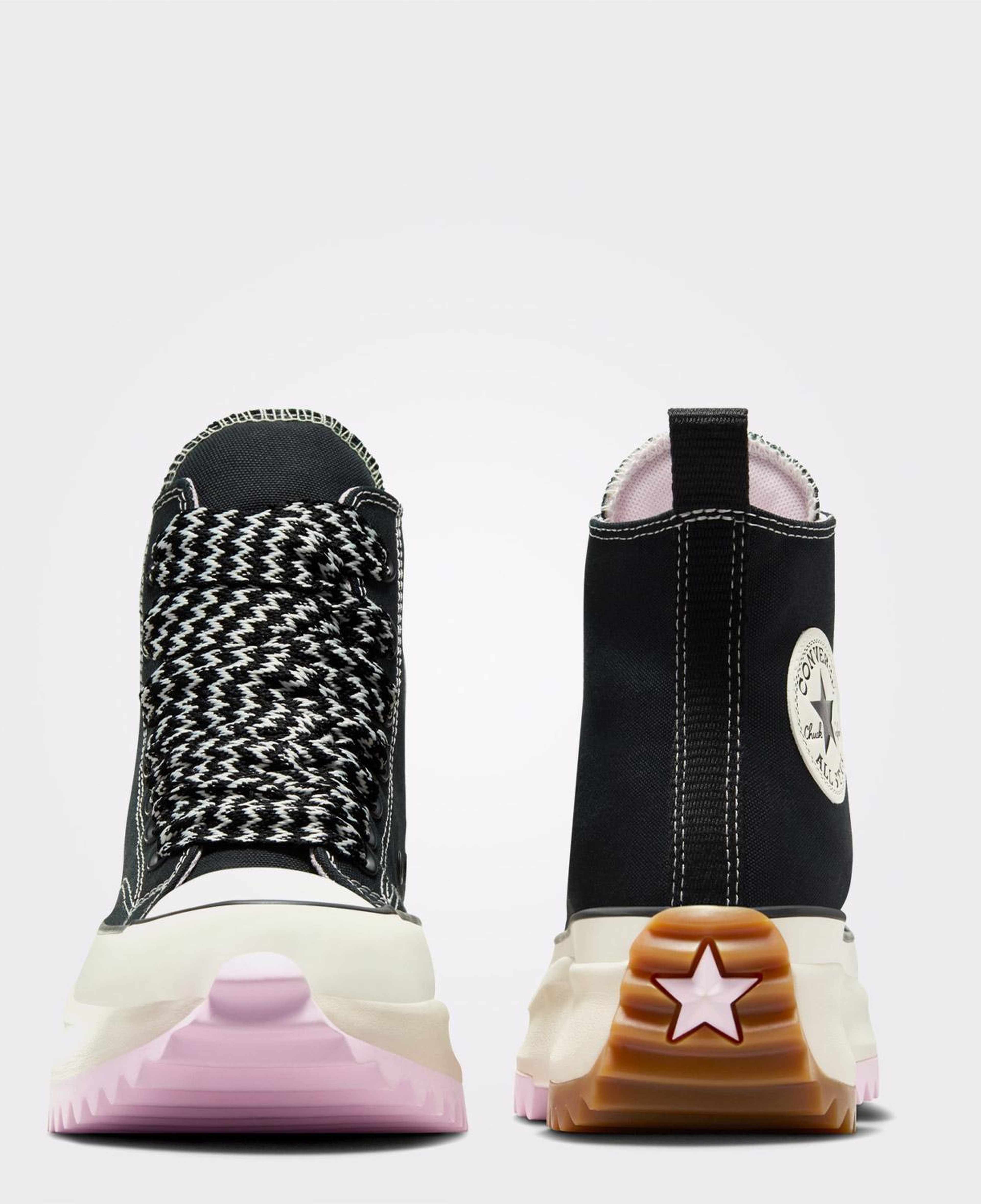 Converse Run Star Hike Unisex Siyah Platform Sneaker