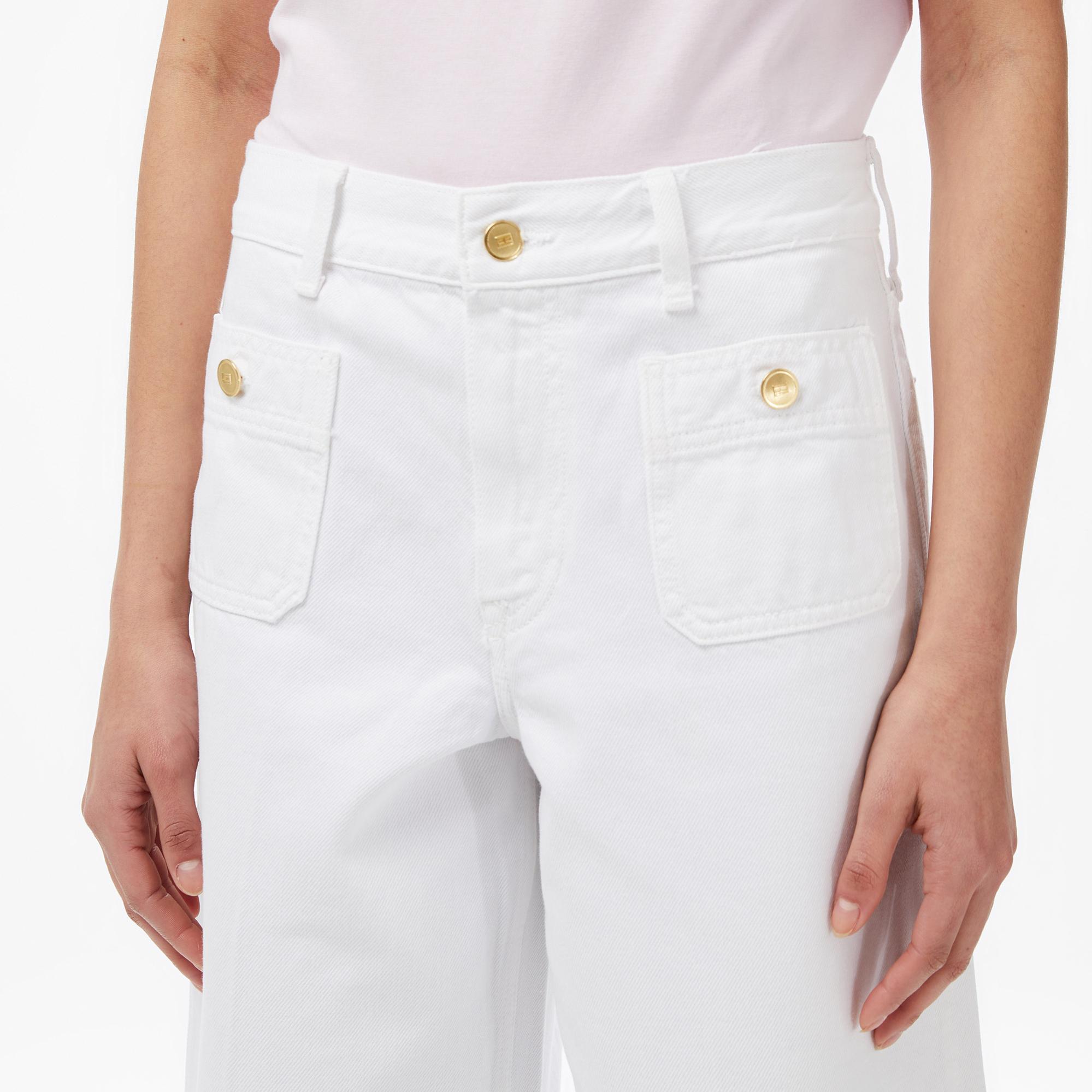 Tommy Hilfiger Kadın Beyaz Jean