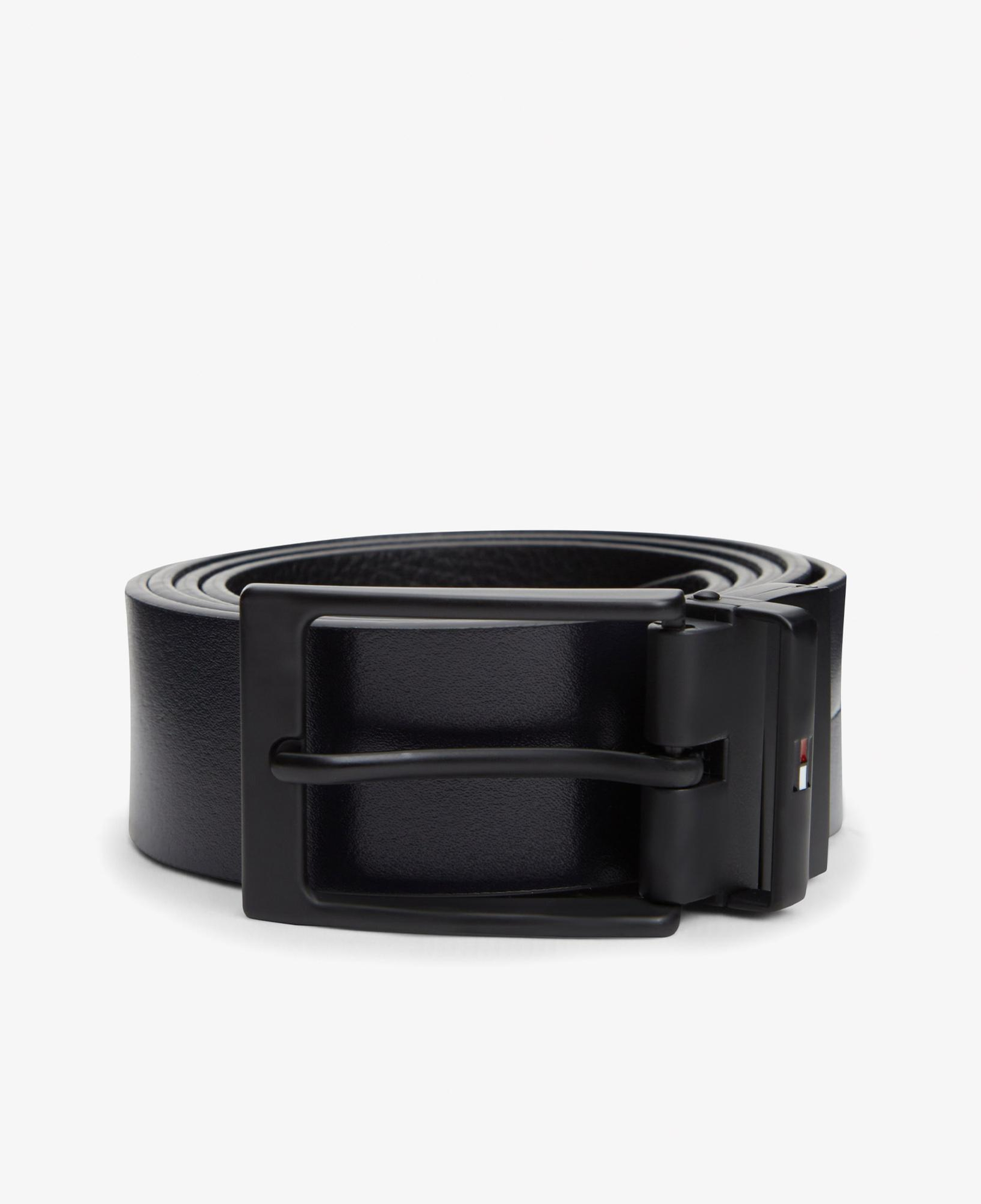 Tommy Hilfiger Layton Erkek Siyah Kemer