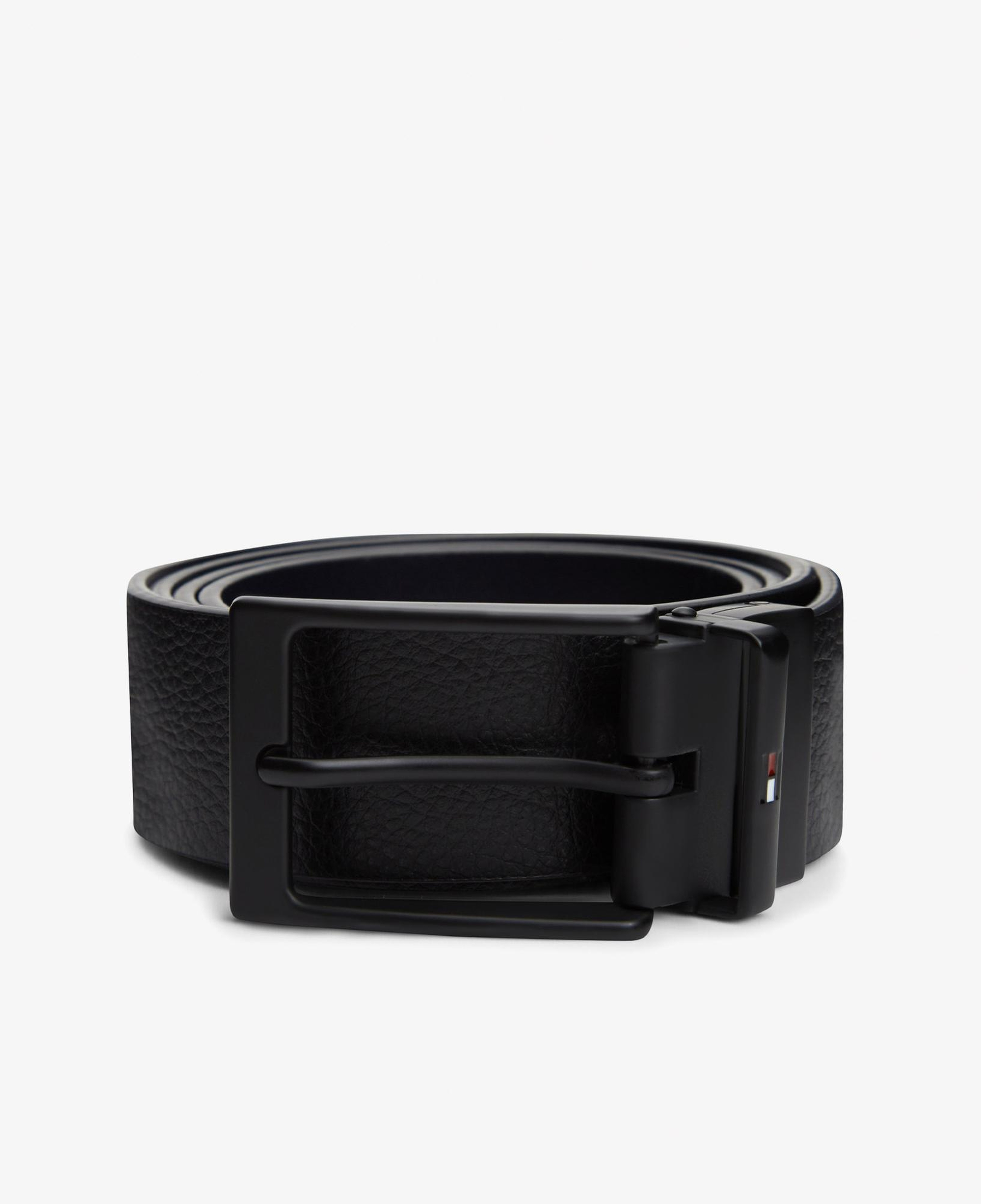 Tommy Hilfiger Layton Erkek Siyah Kemer