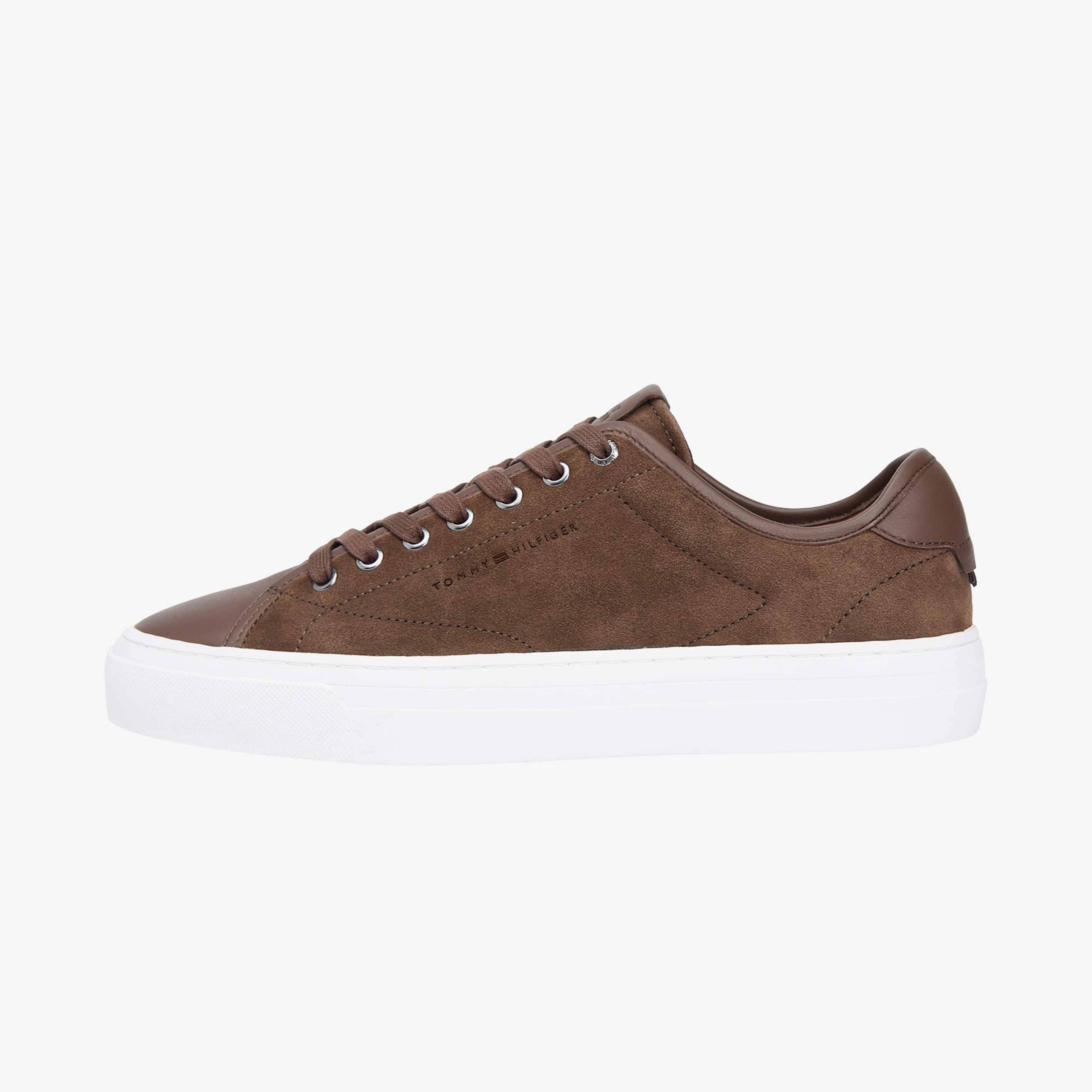 Tommy Hilfiger Park Erkek Kahverengi Sneaker