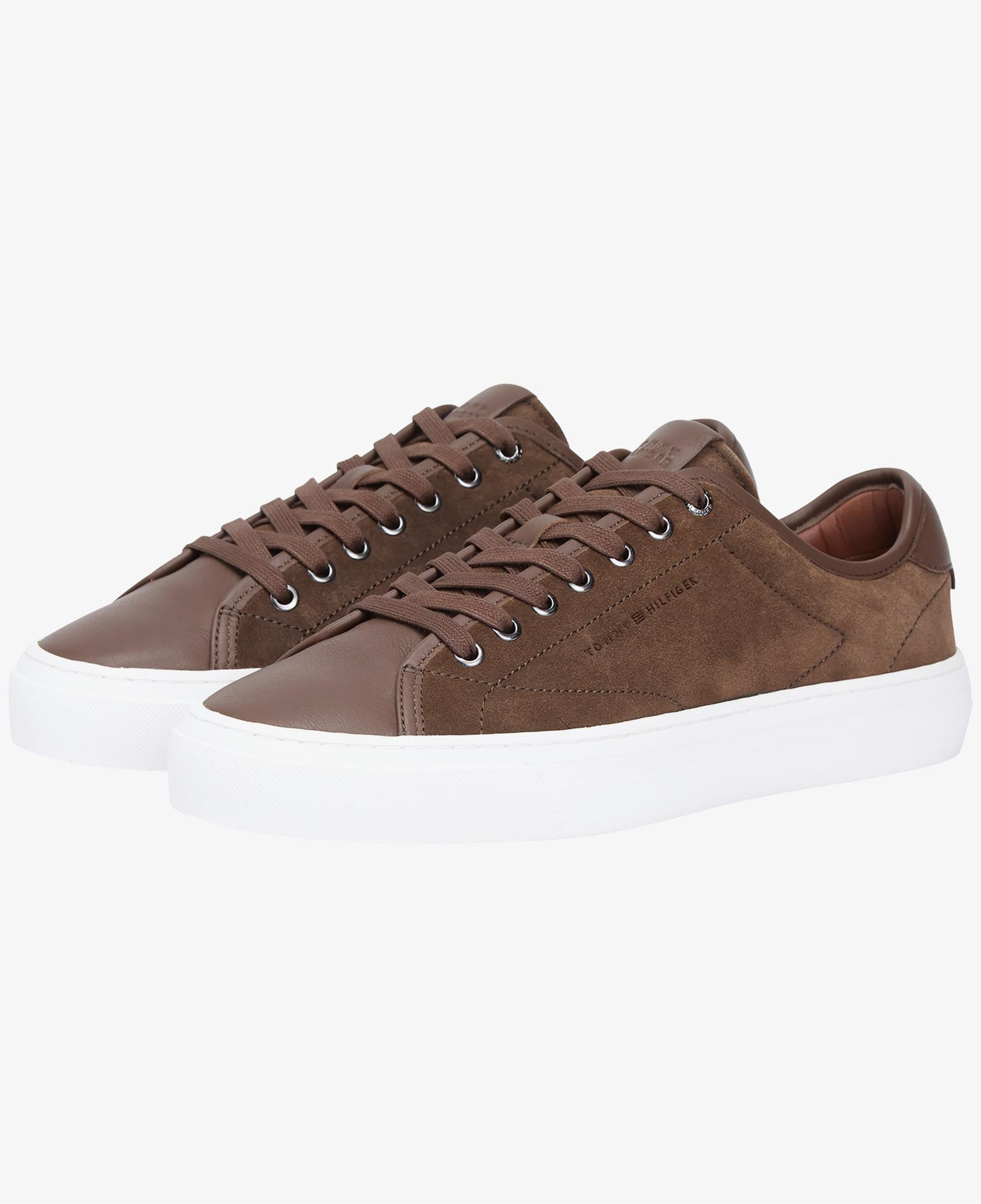 Tommy Hilfiger Park Erkek Kahverengi Sneaker