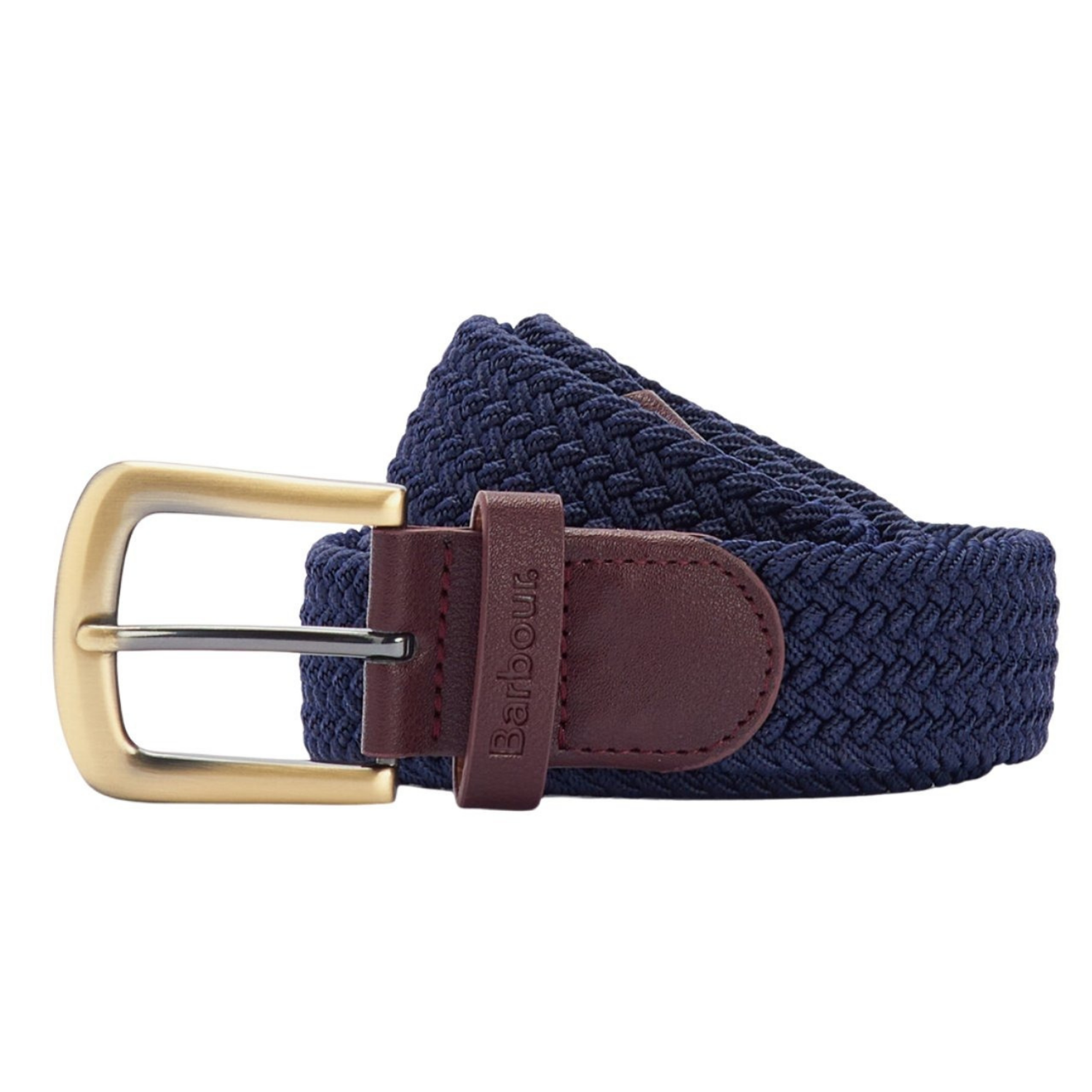 Barbour Esnek Dokuma Deri Kemer