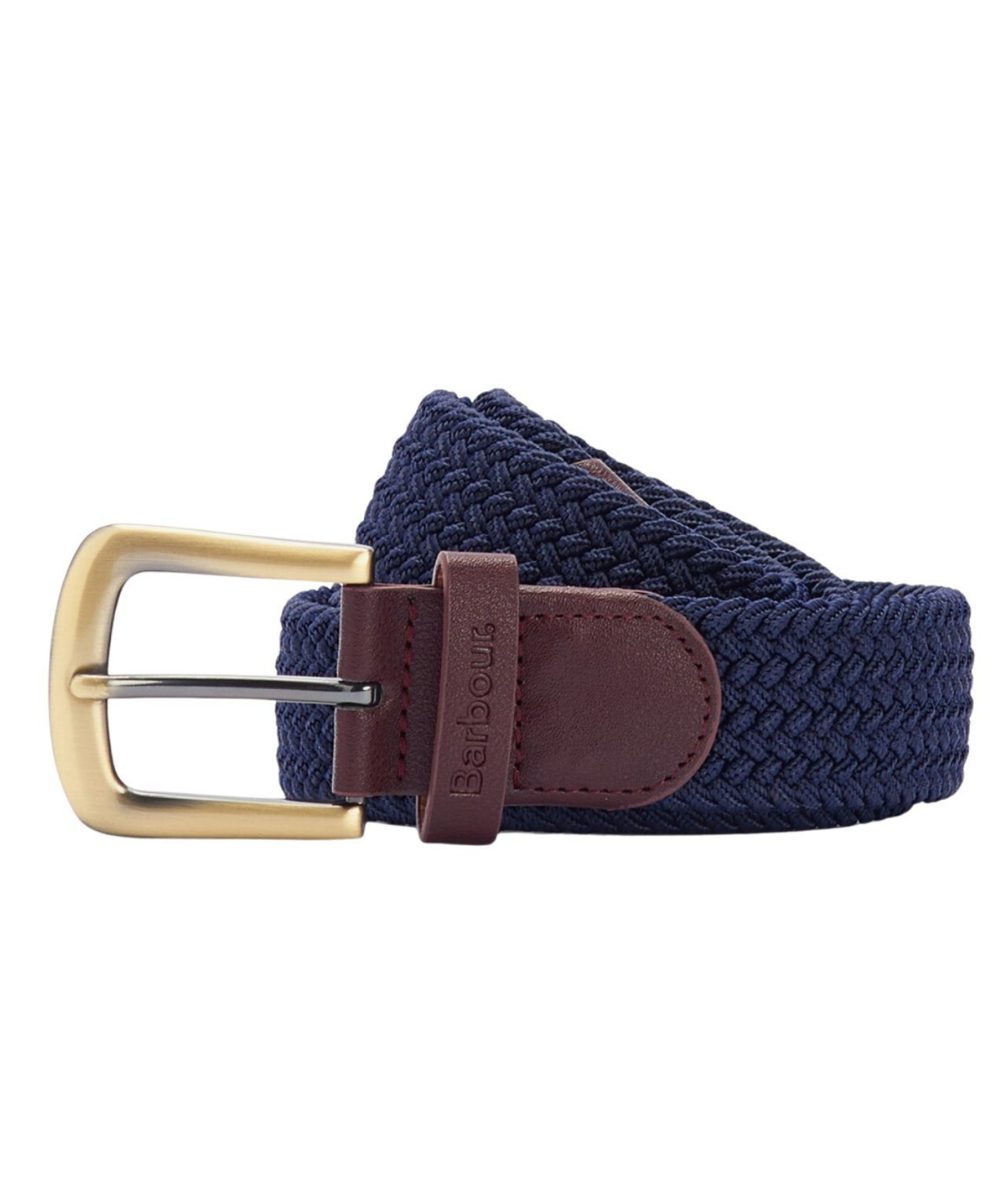 Barbour Esnek Dokuma Deri Kemer