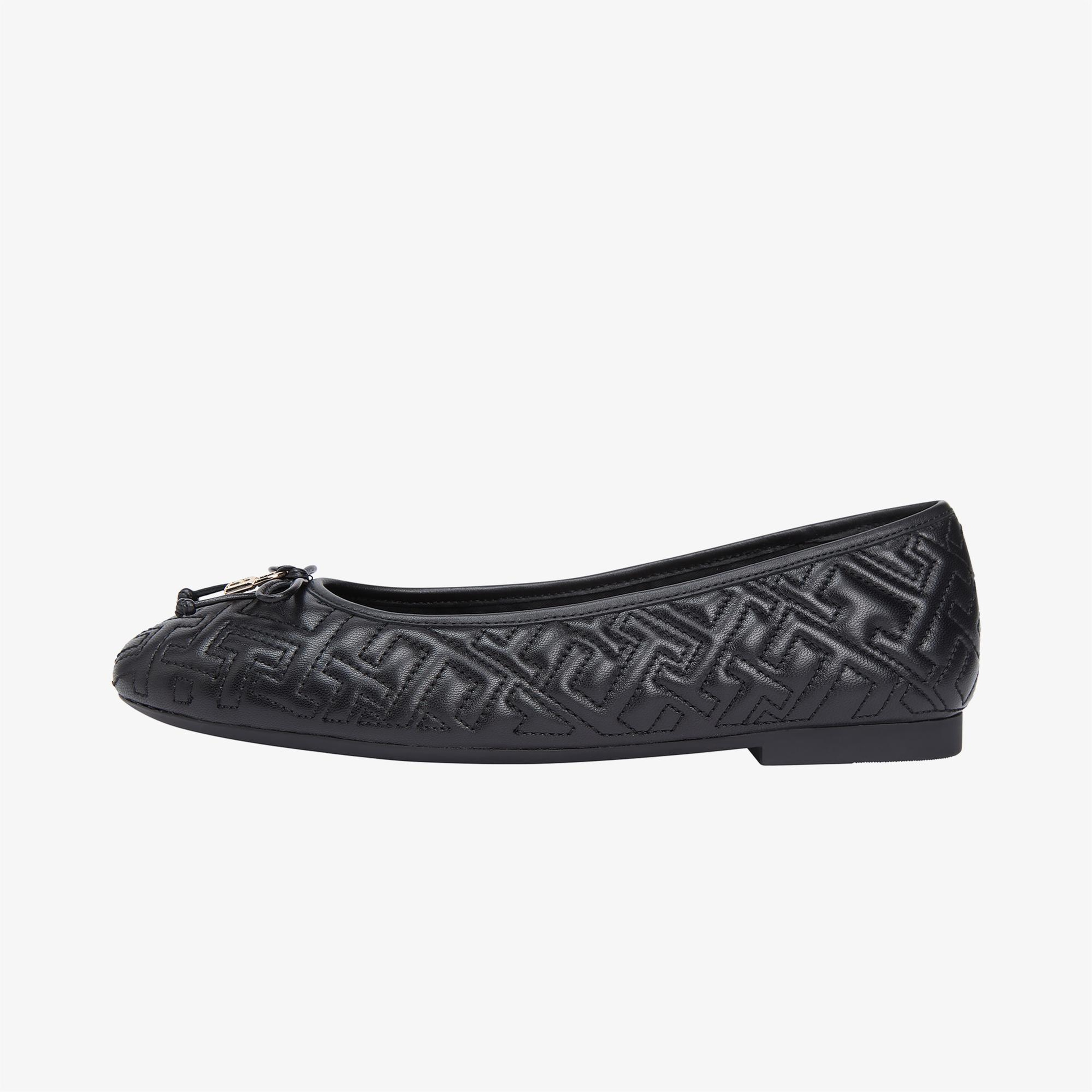 Tommy Hilfiger Martina Kadın Siyah Babet