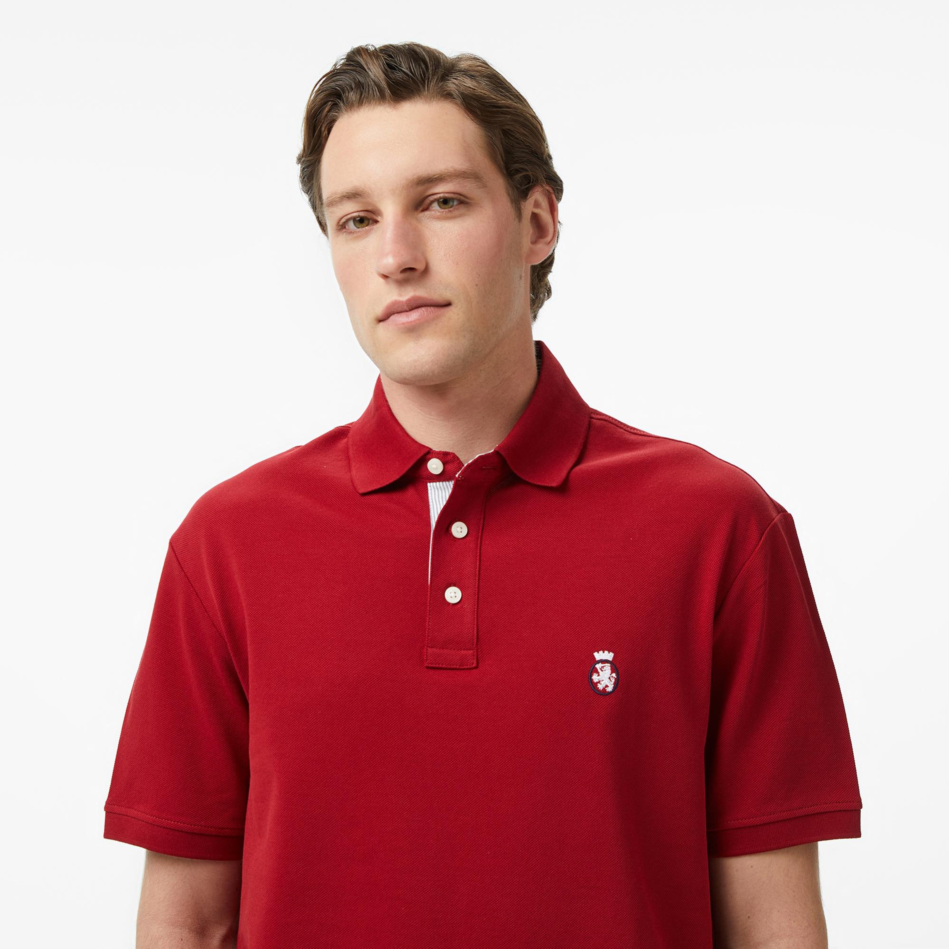 Tommy Hilfiger Heritage Series Erkek Kırmızı Polo Yaka T-Shirt