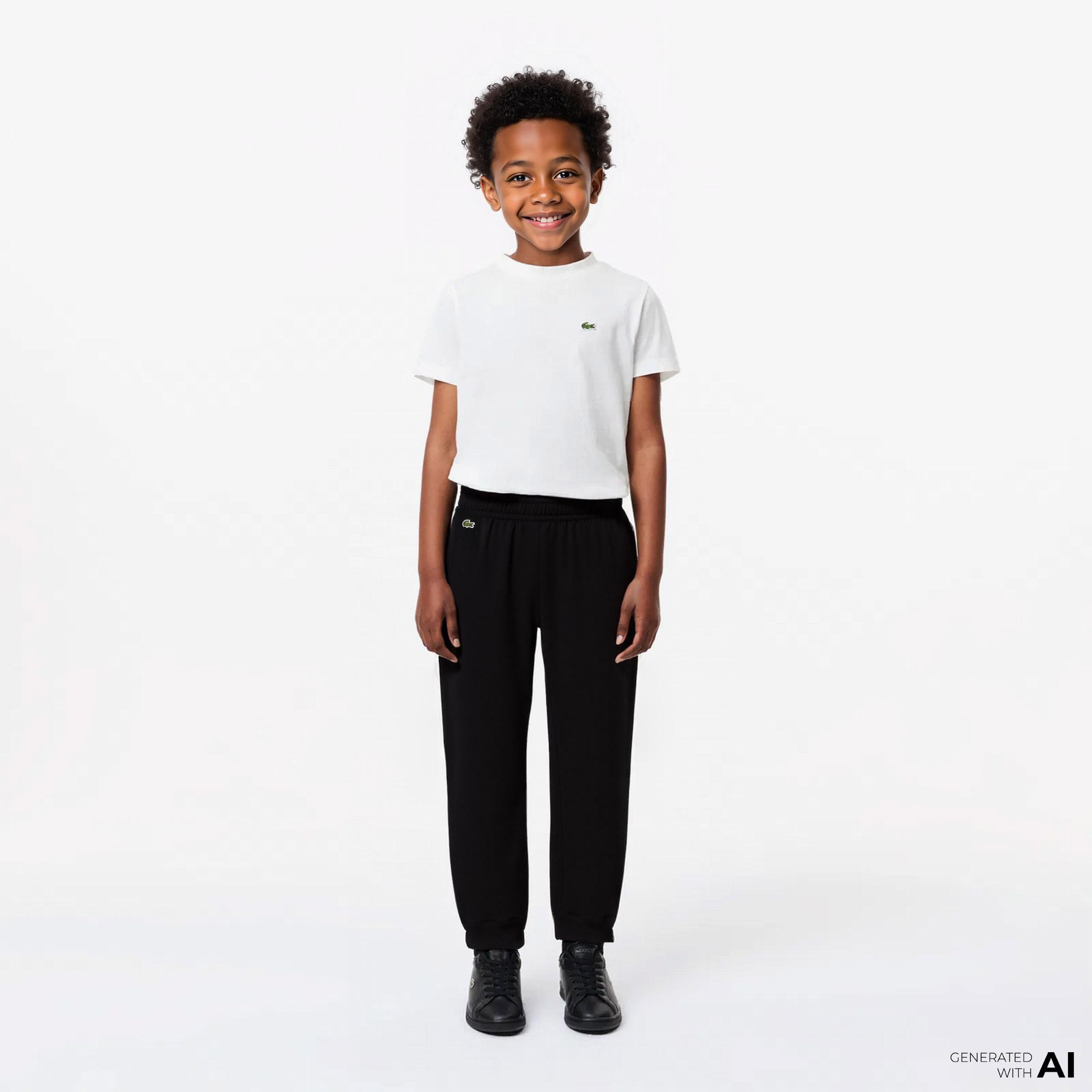 Lacoste Çocuk Siyah Eşofman Altı