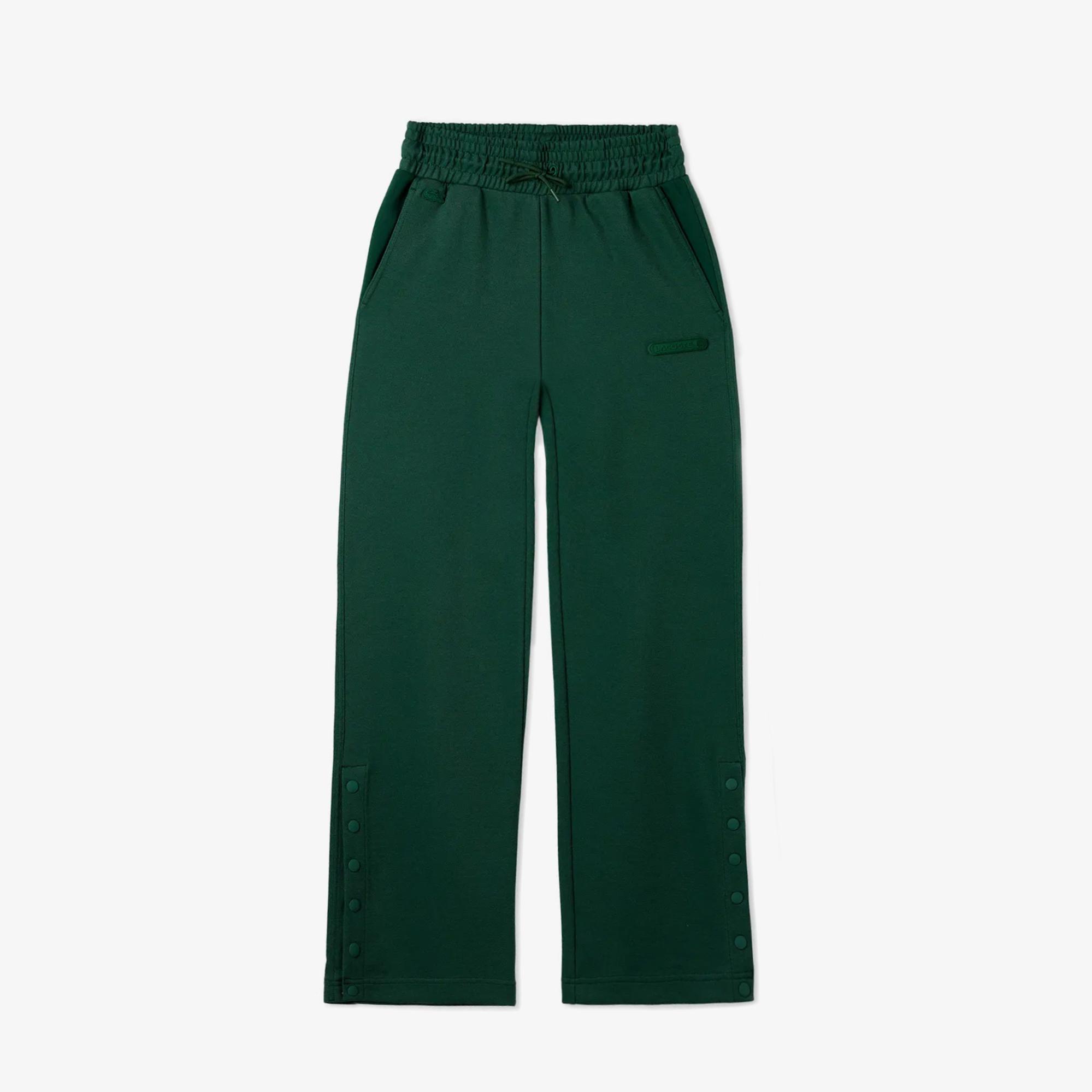 Lacoste Kadın Straight Fit Koyu Yeşil Eşofman Altı