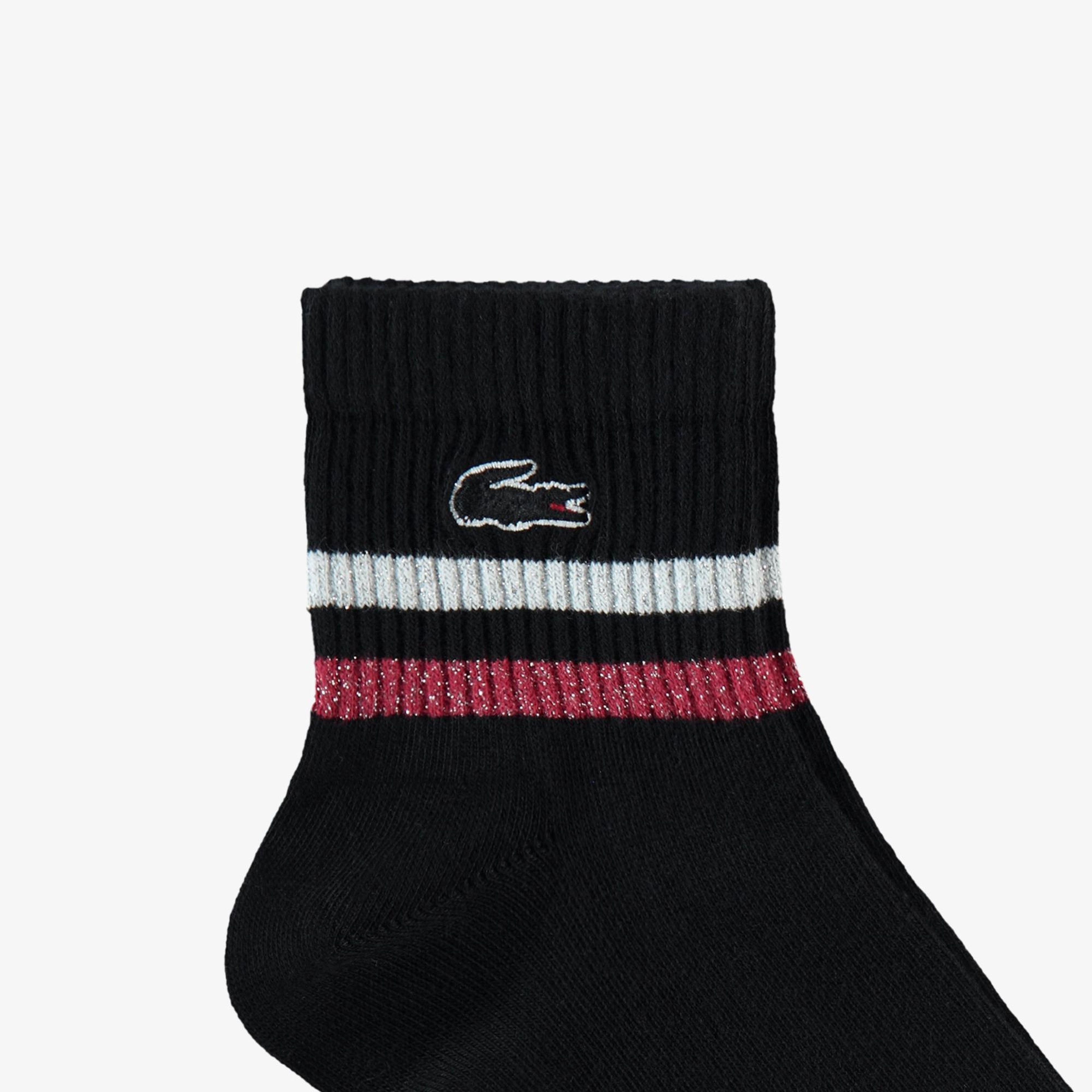 Lacoste Unisex Siyah Çorap