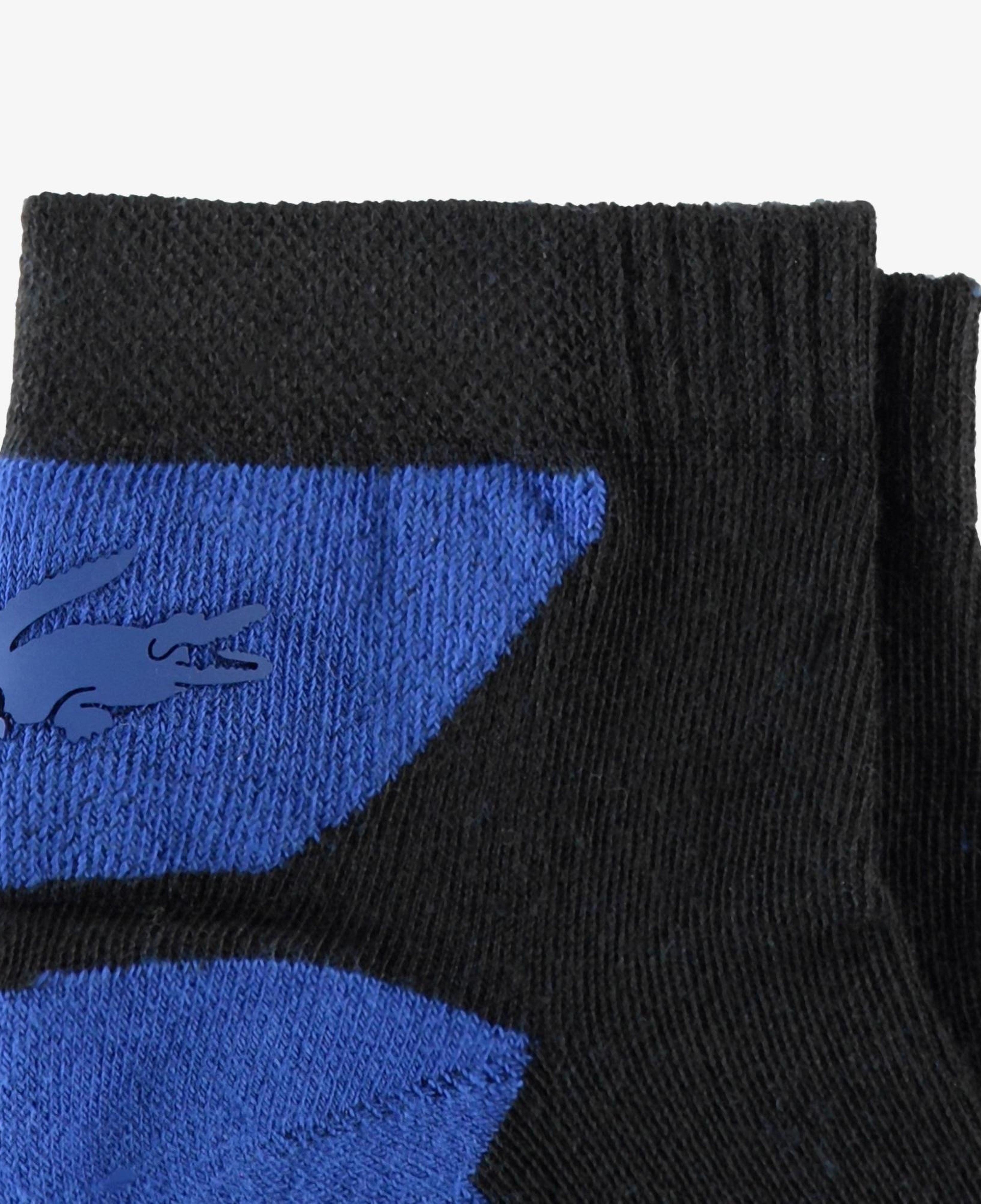 Lacoste Unisex Renk Bloklu Mavi Çorap