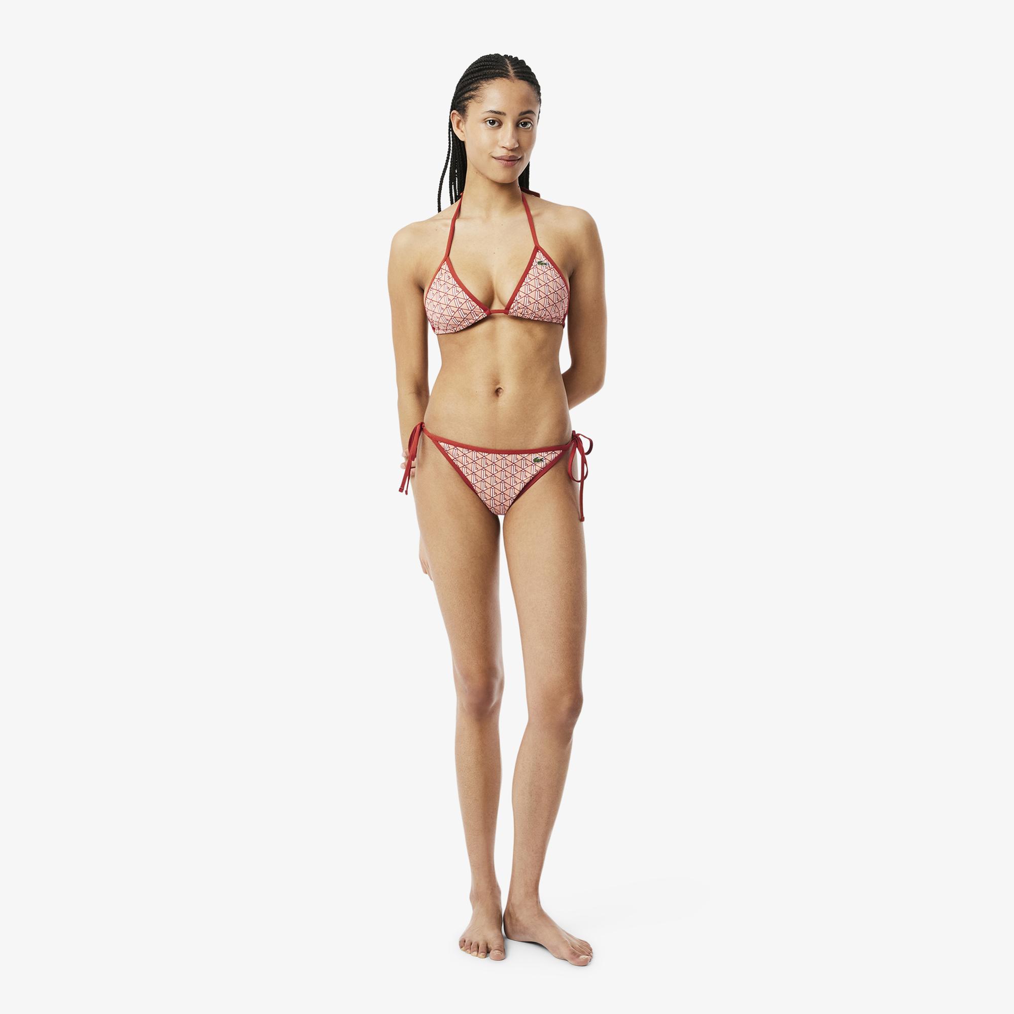 Lacoste Kadın Monogram Kırmızı Bikini Altı