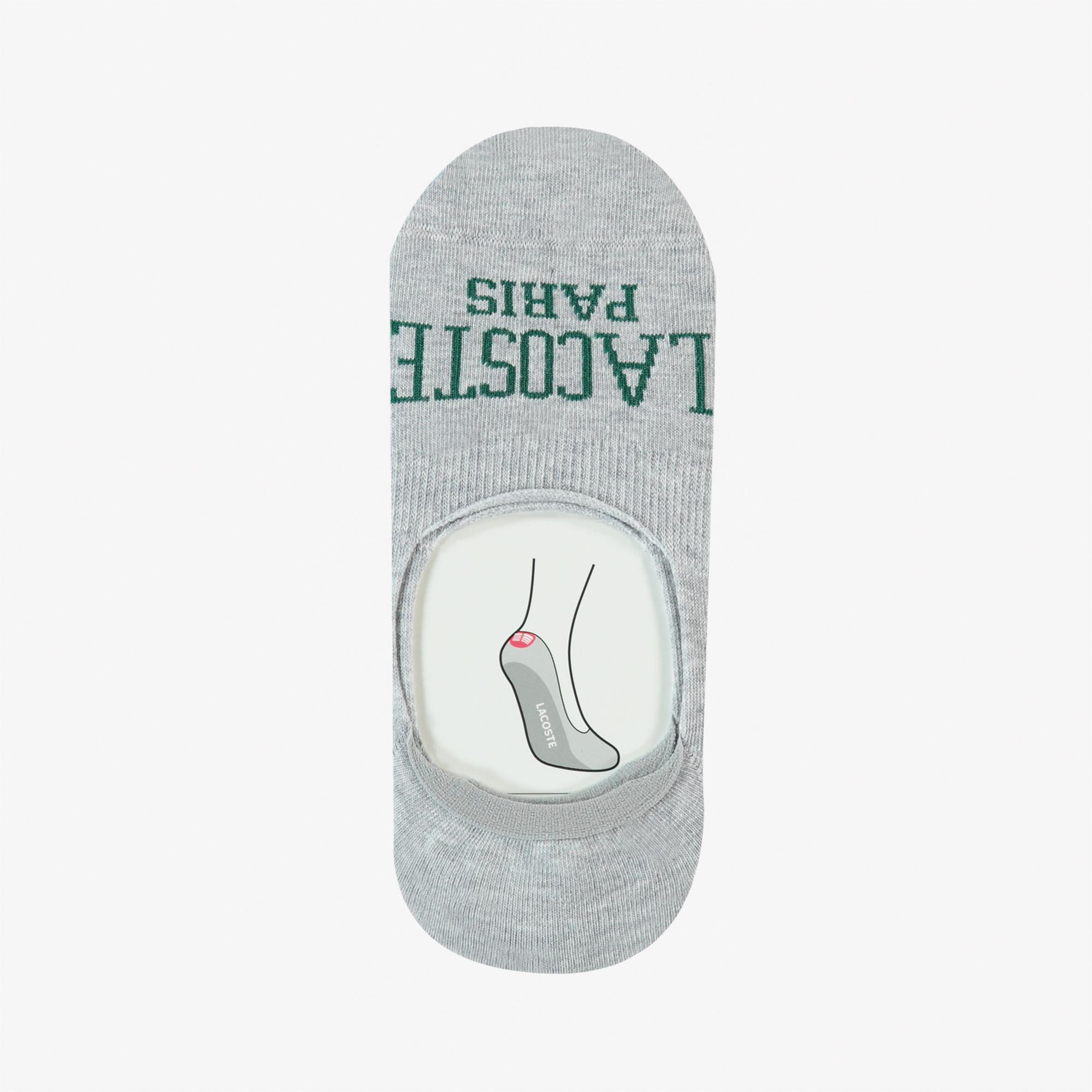 Lacoste Erkek Gri Babet Çorap