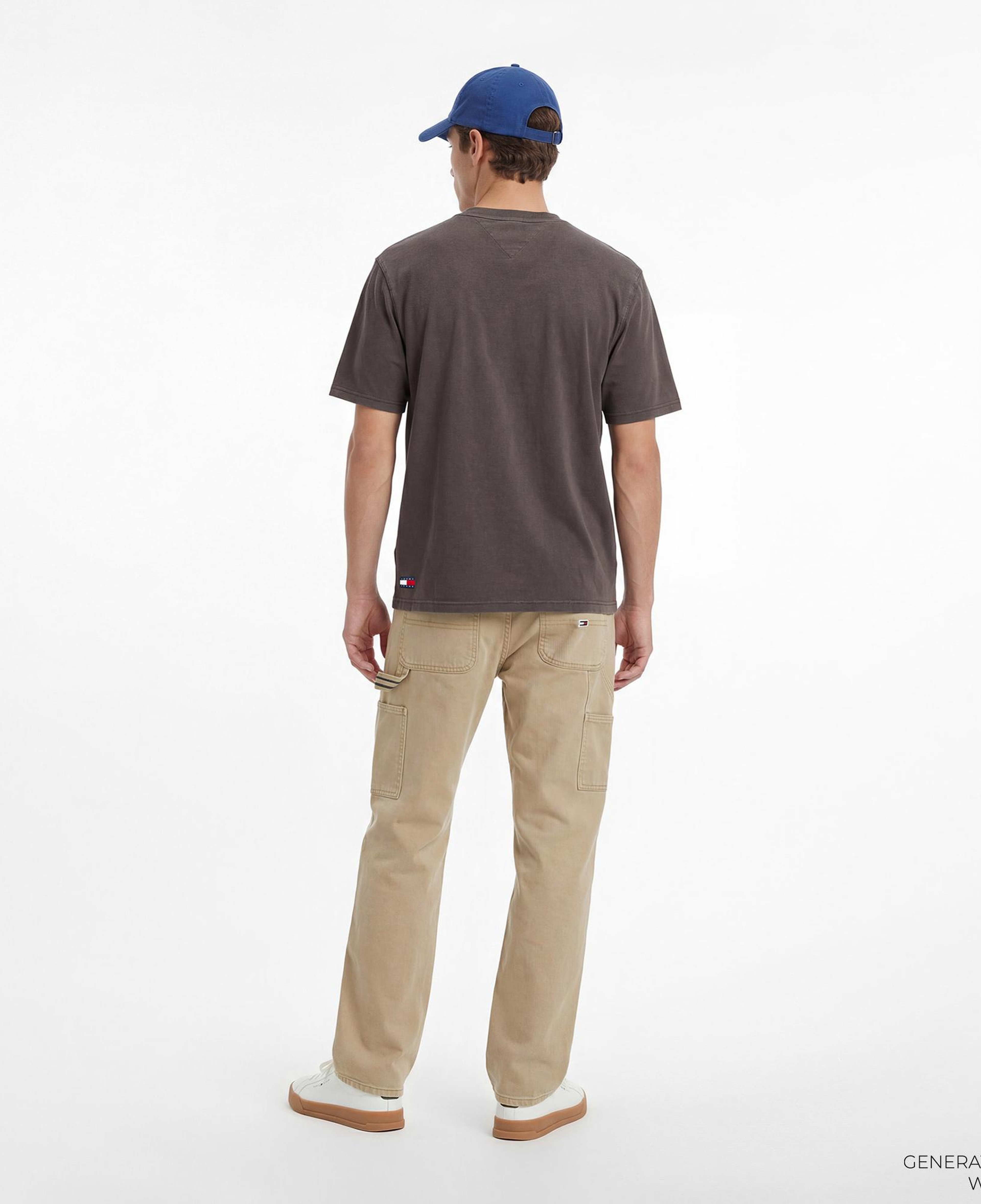 Tommy Hilfiger New Classics Erkek Kahverengi T-Shirt