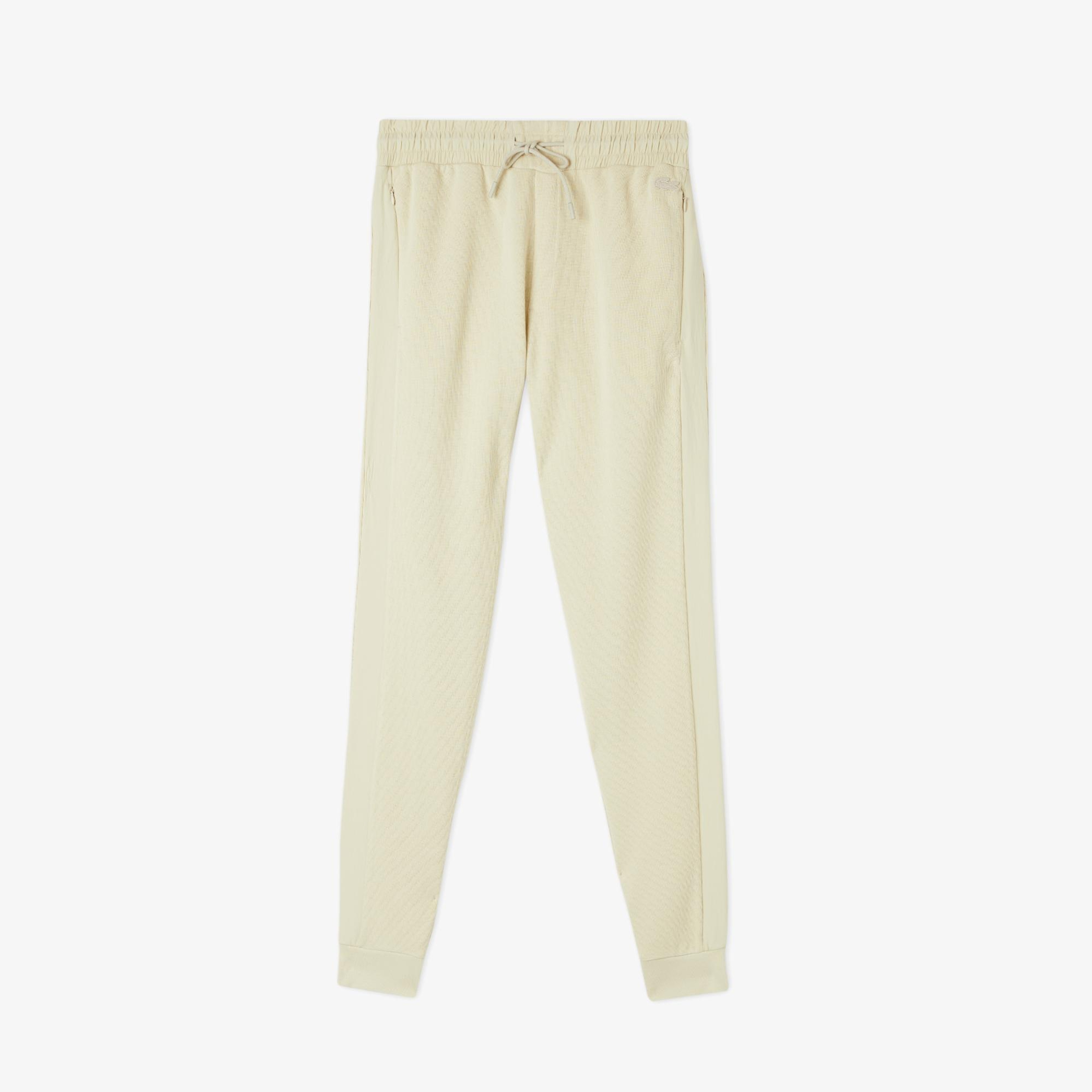 Lacoste Erkek Classic Fit Bej Eşofman Altı