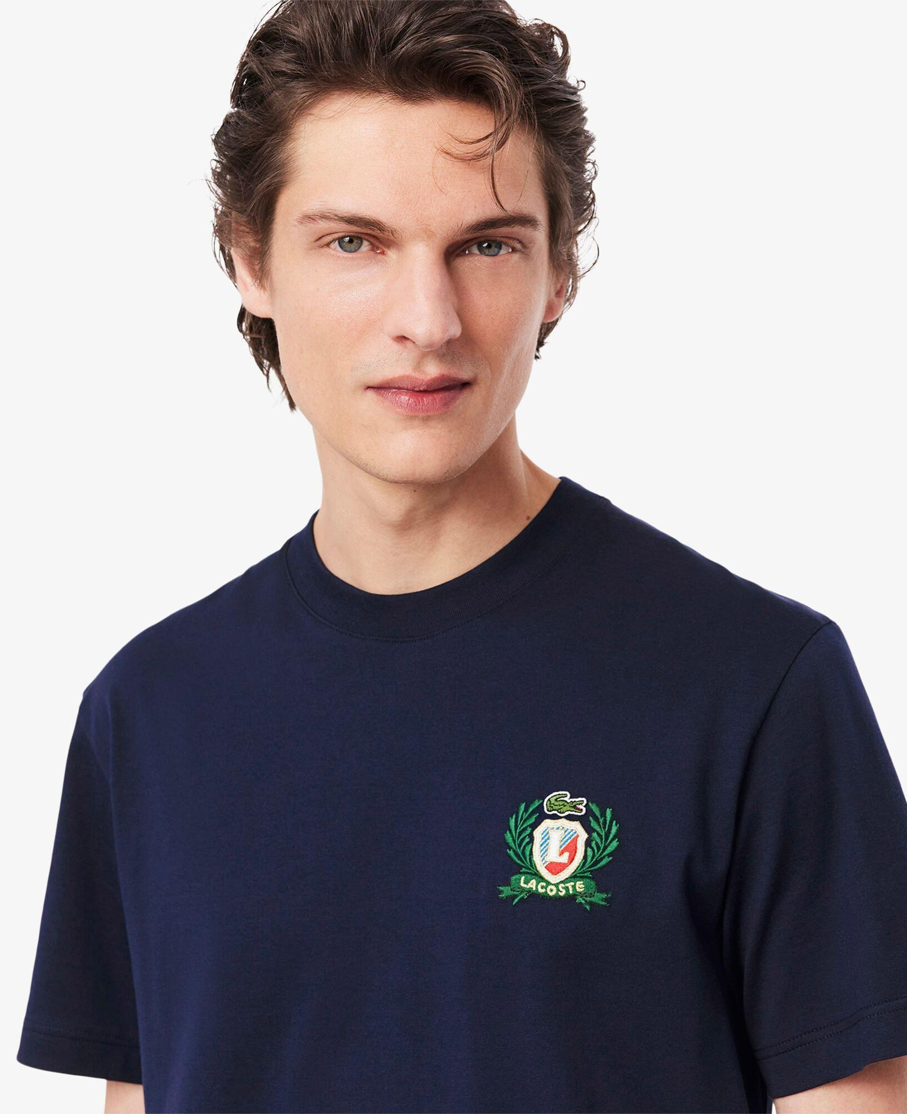Lacoste French Made Embroidered Badge T-shirt