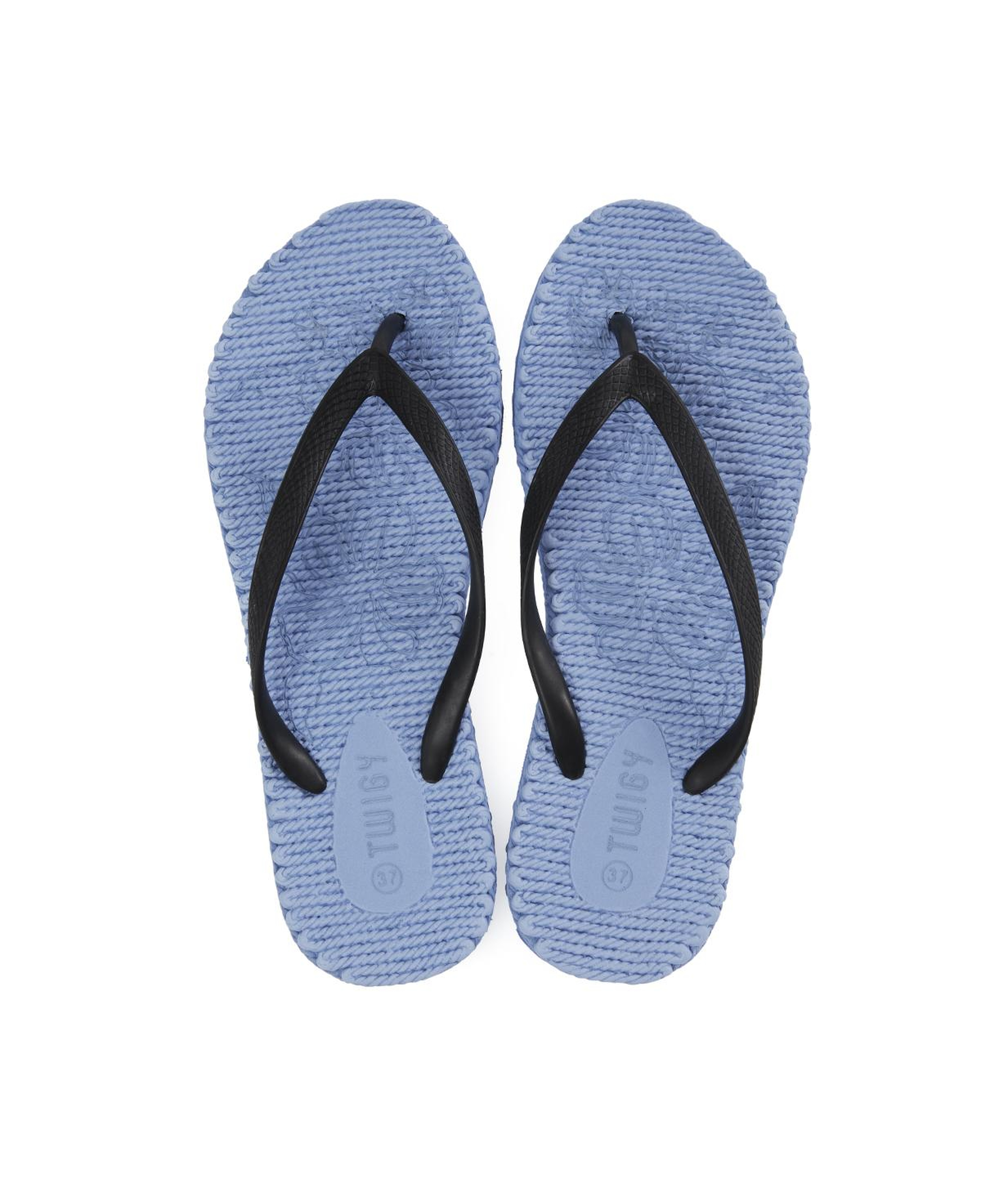 Sedef Kadın Parmak Arası Terlik Mavi-Siyah 36/41