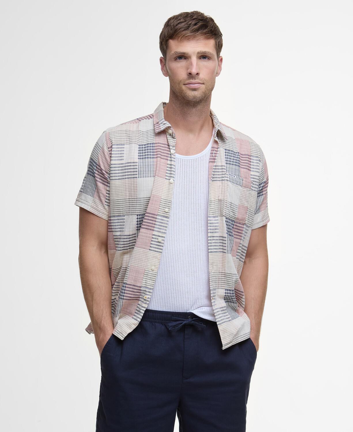 Barbour Cotton Linen Relaxed Şort