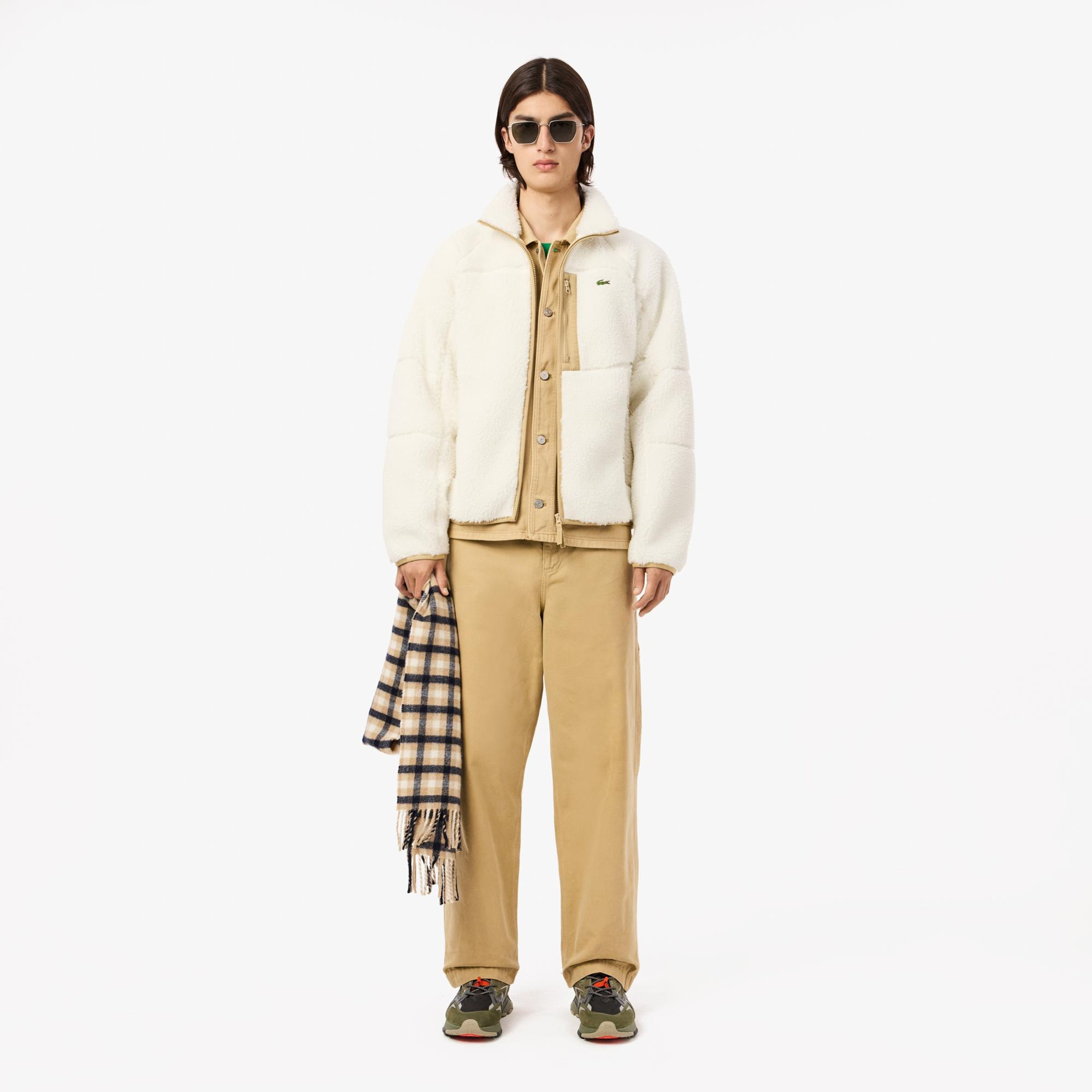 Lacoste Classic Erkek Krem Mont