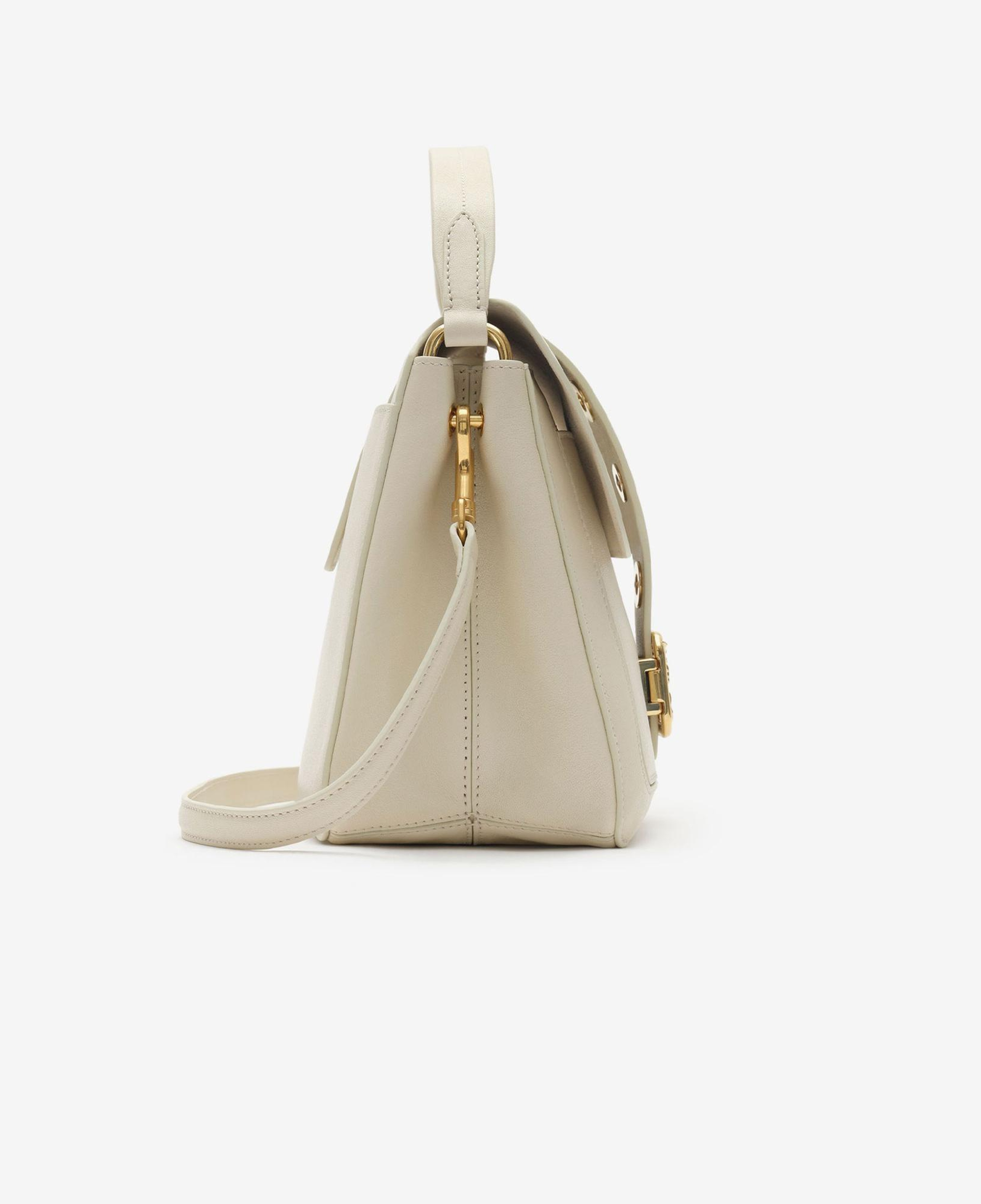 Burberry Small Rider Kadın Krem El Çantası