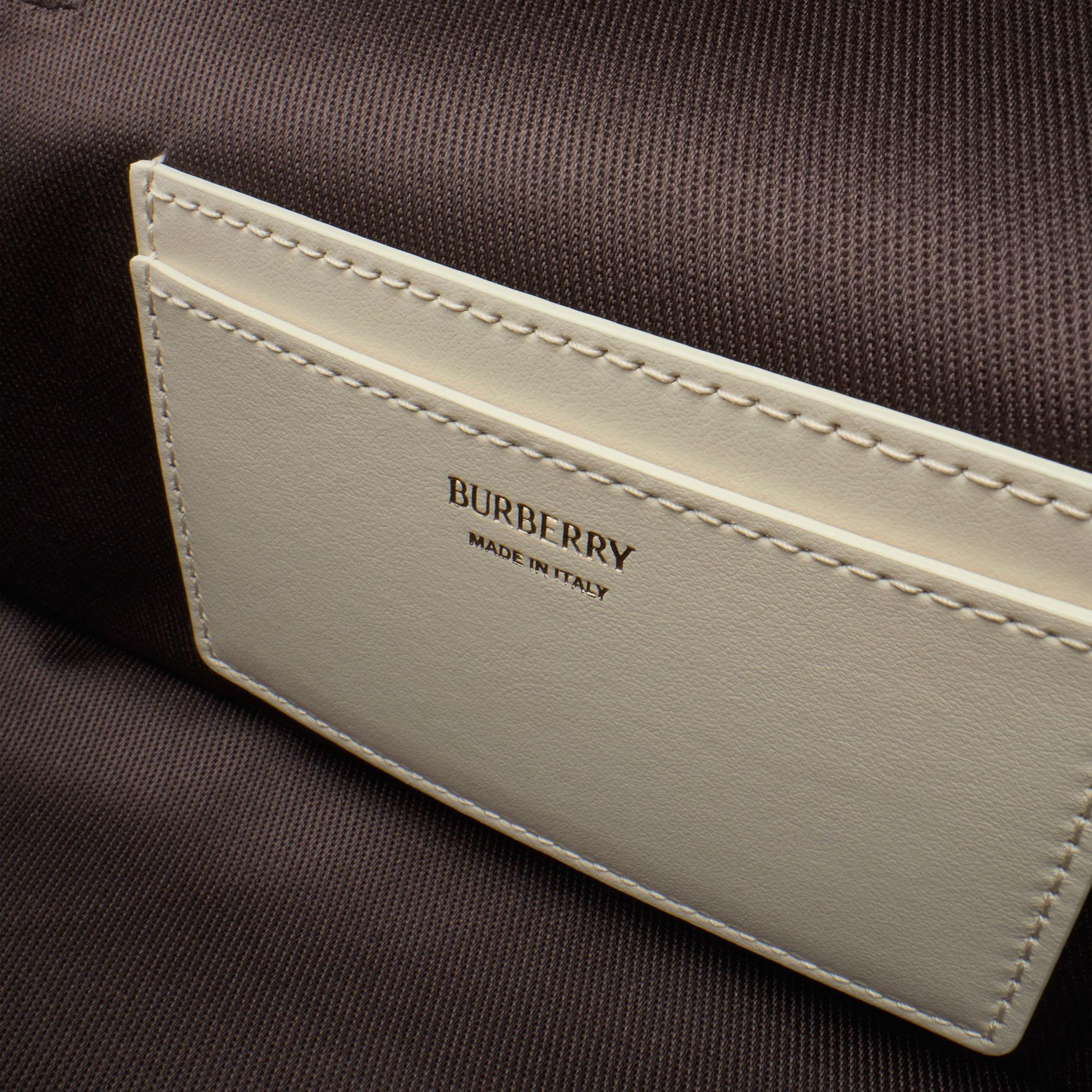 Burberry Check Vanity Kadın Bej El Çantası