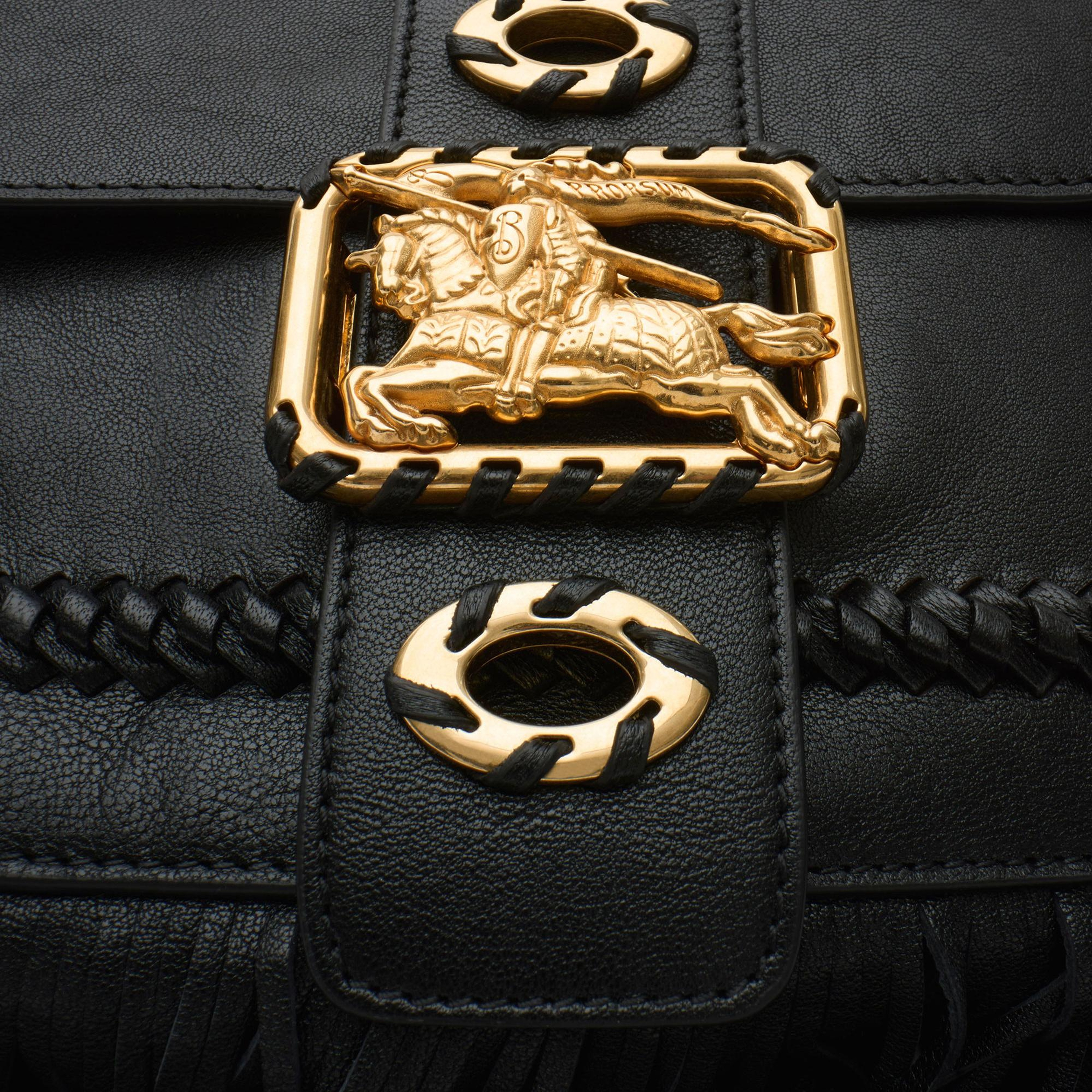 Burberry Small Rider Kadın Siyah El Çantası