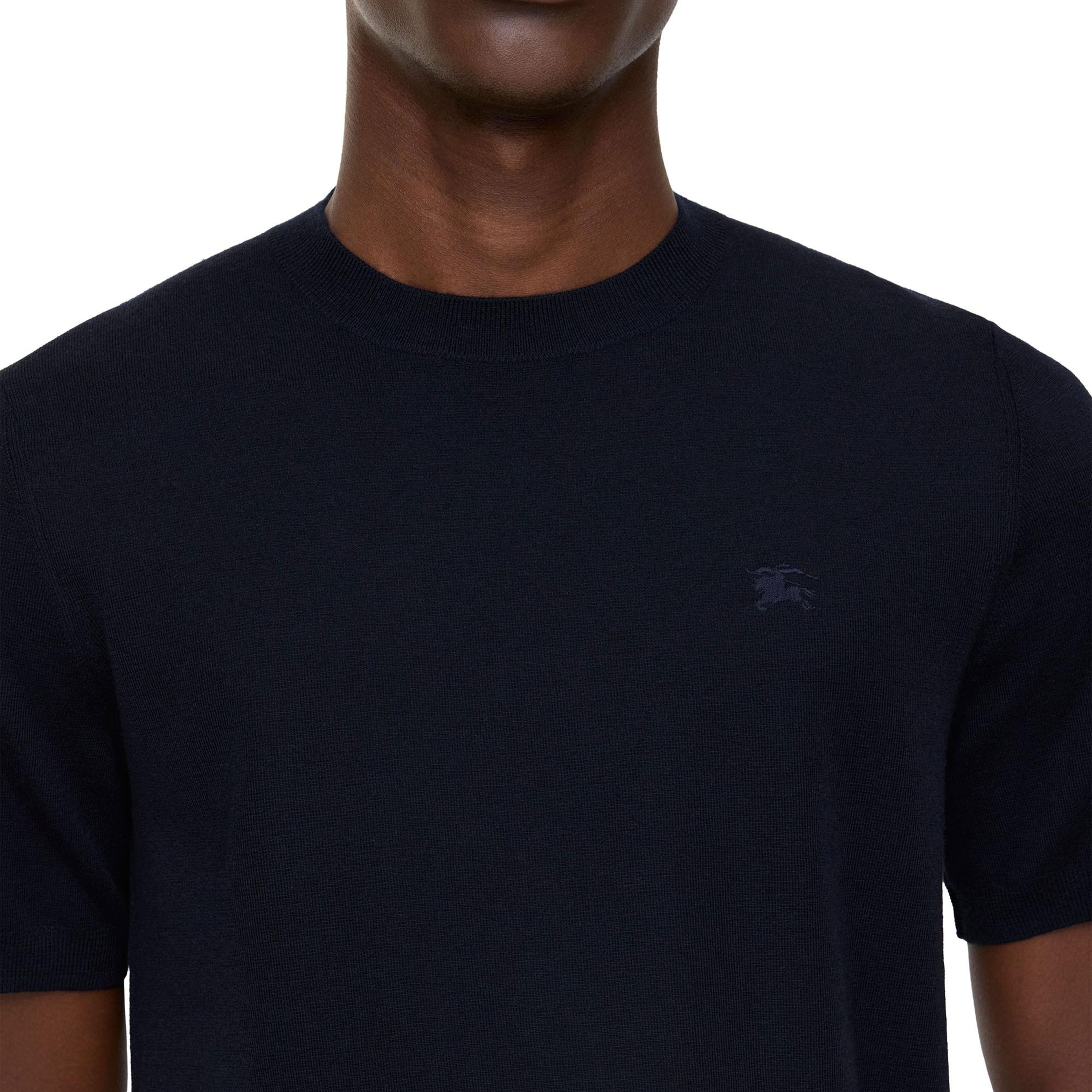 Burberry Cashmere Erkek Lacivert Trıko