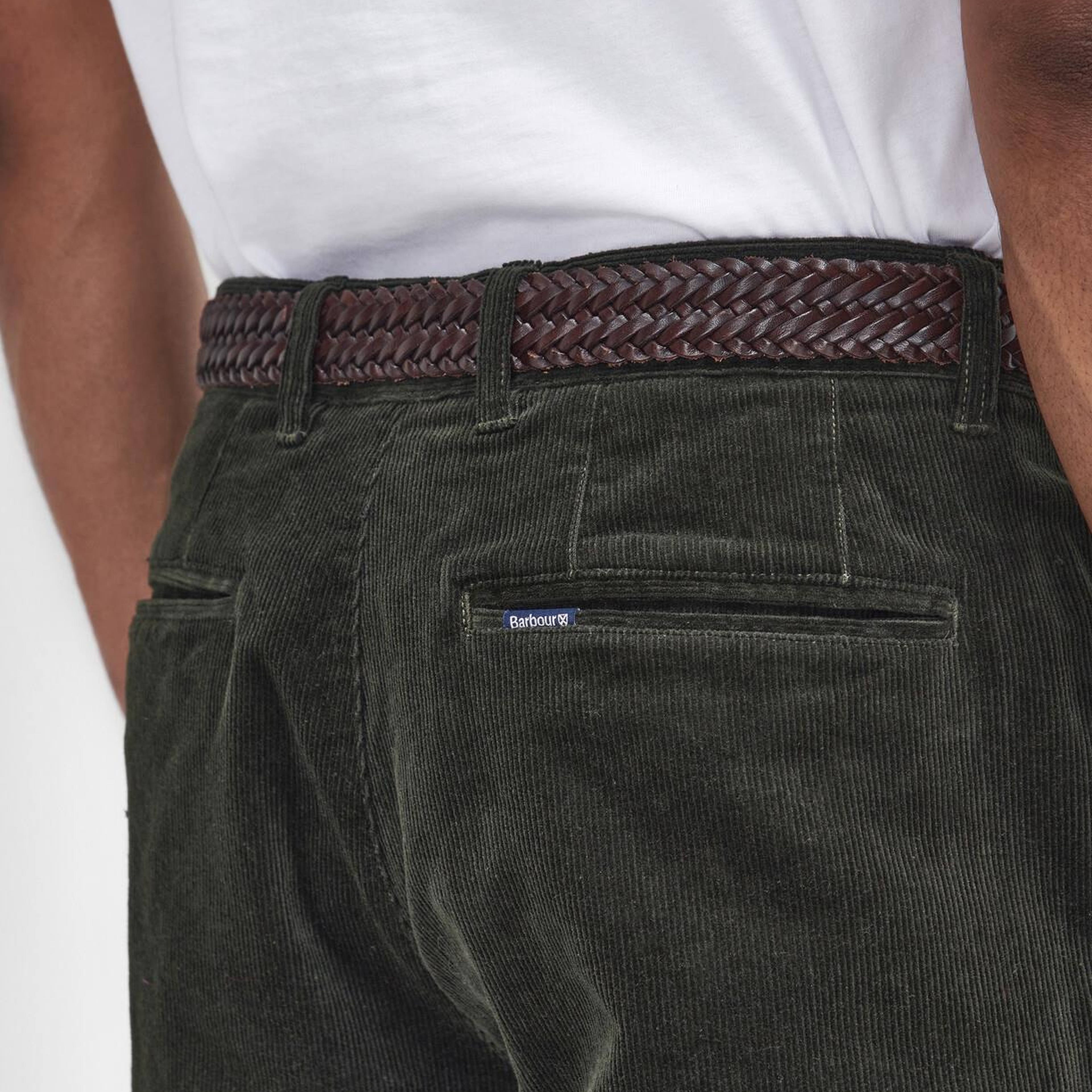 Barbour Stretch Cord Dar Kesim Pantolon