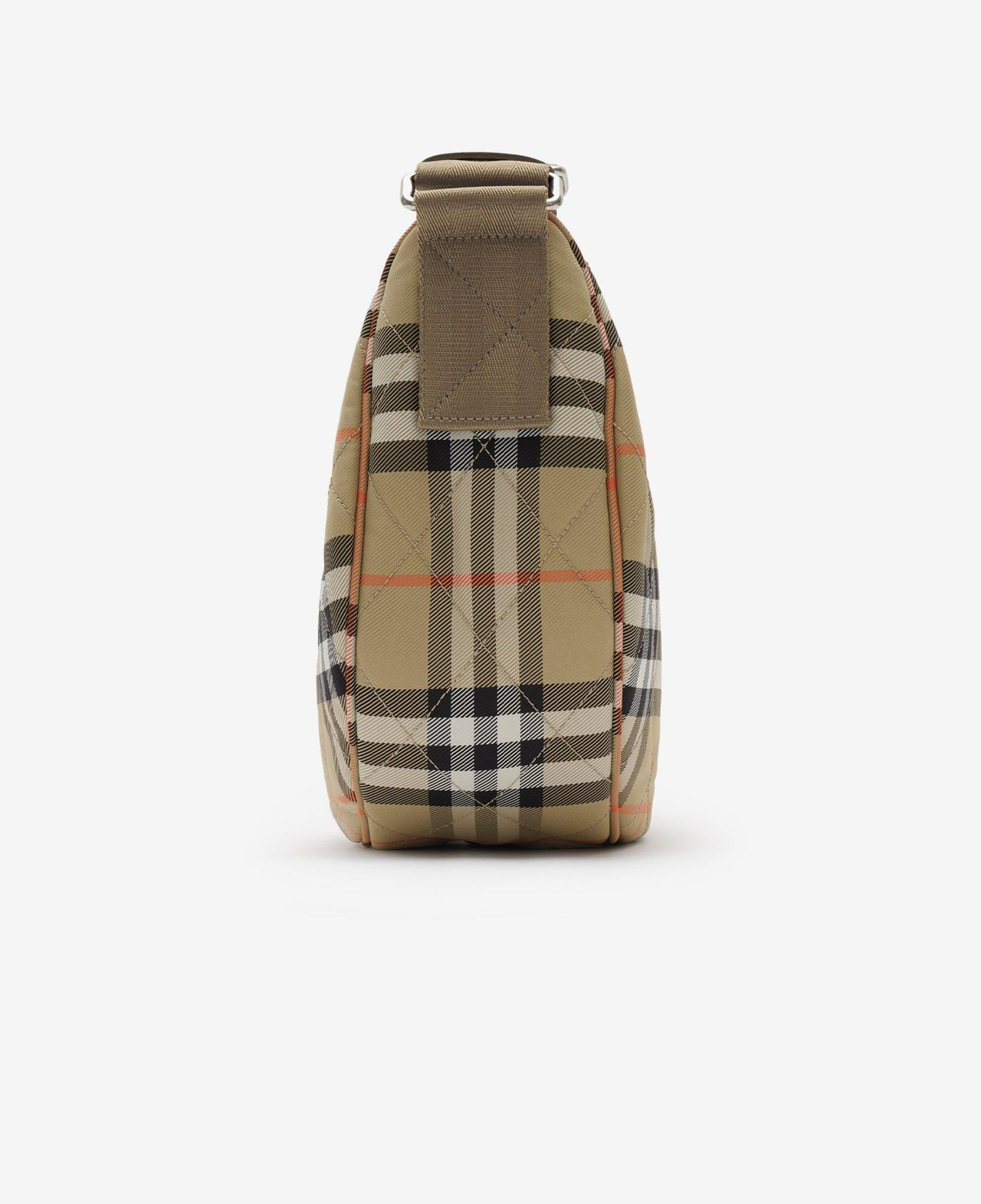 Burberry Horseshoe Erkek Bej Omuz Çantası