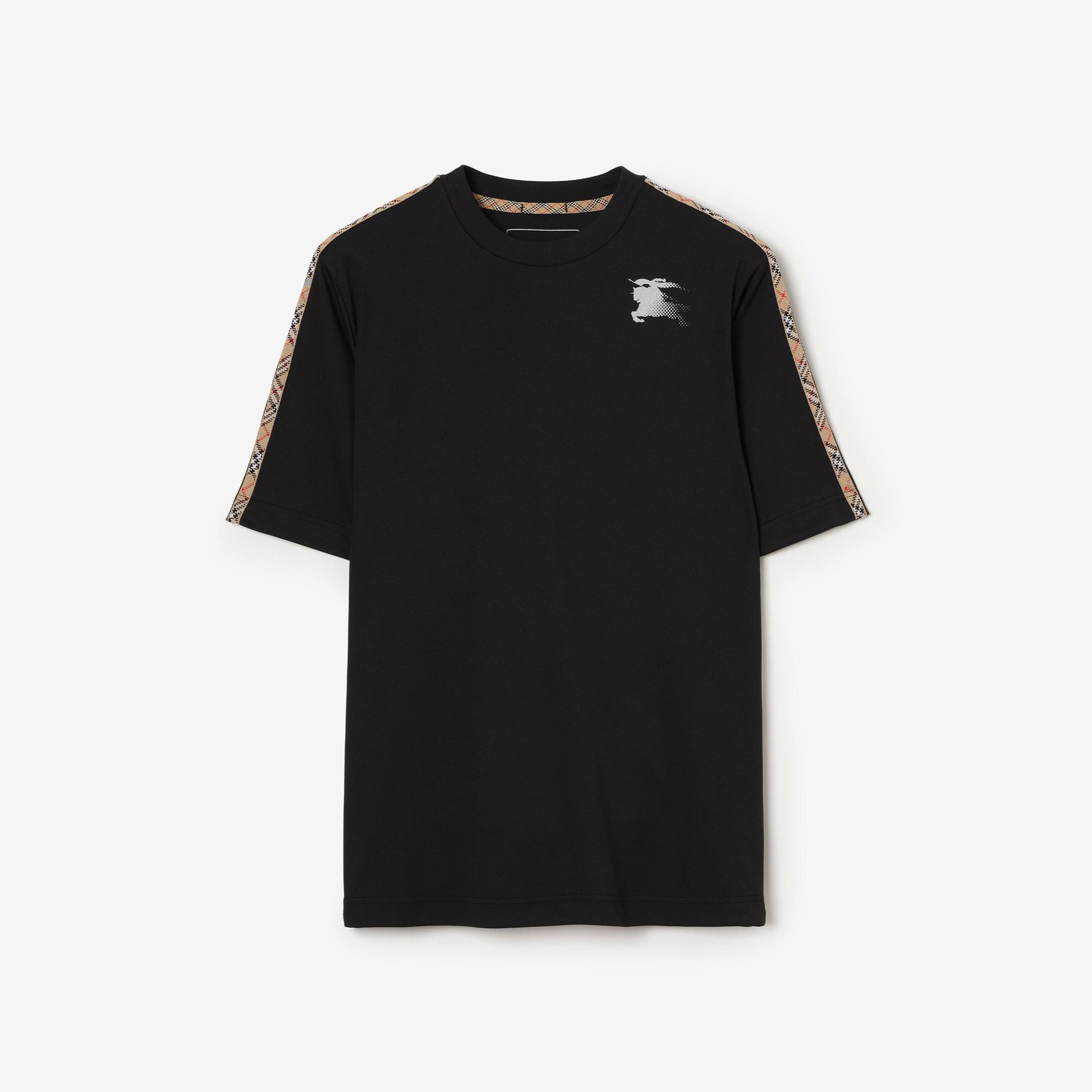 Burberry Erkek Siyah T-Shirt