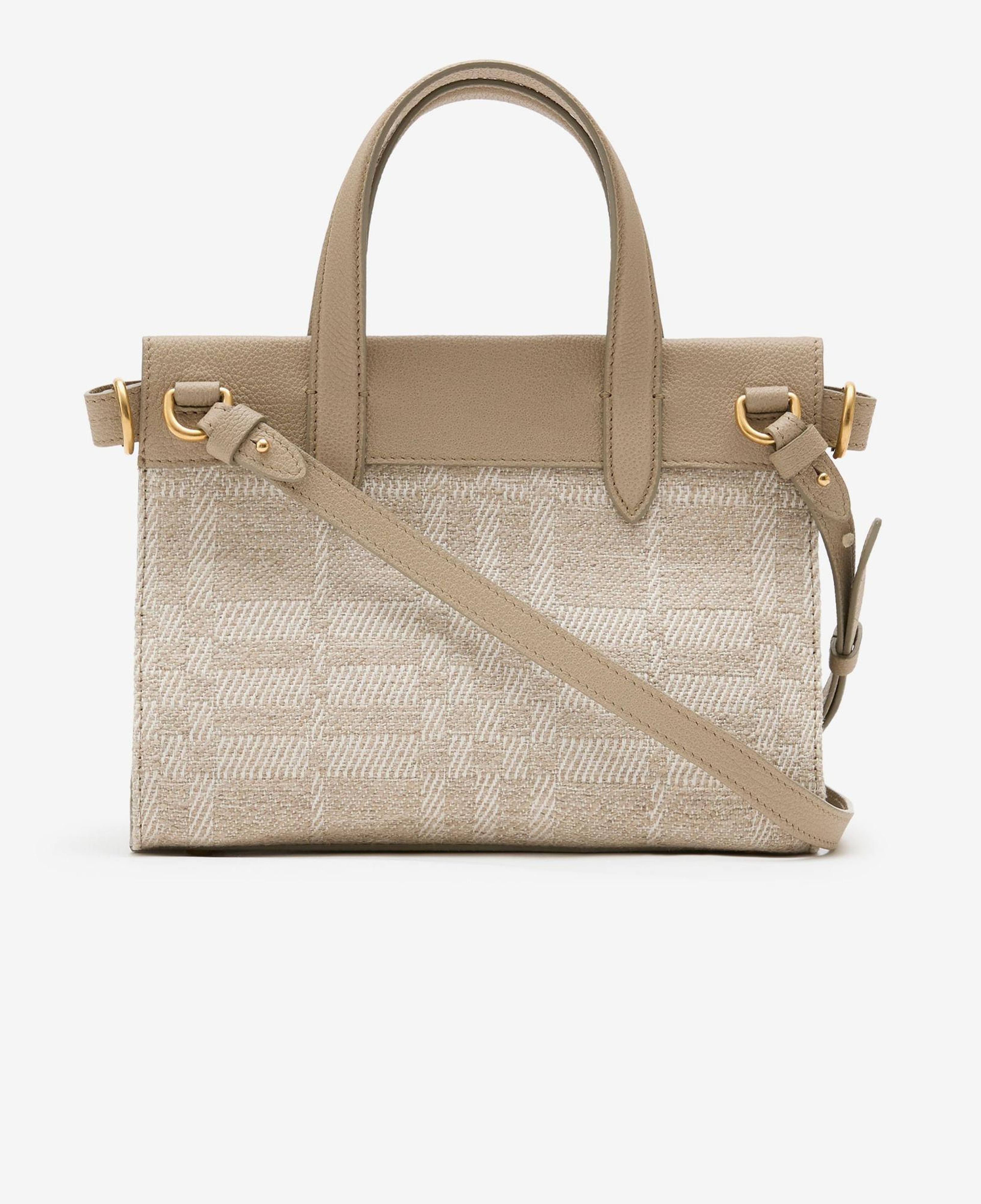 Burberry Mini Cotswolds Tote Kadın Krem El Çantası
